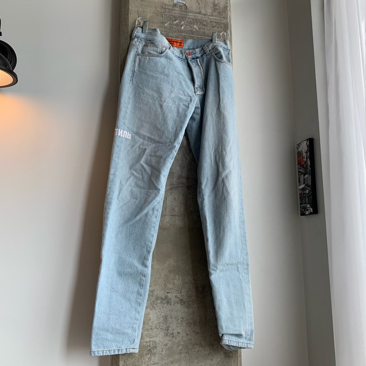 Heron Preston Heron Preston Denim Size US 30 / EU 46 - 2 Thumbnail