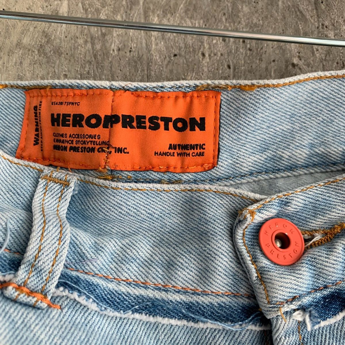 Heron Preston Heron Preston Denim Size US 30 / EU 46 - 4 Thumbnail