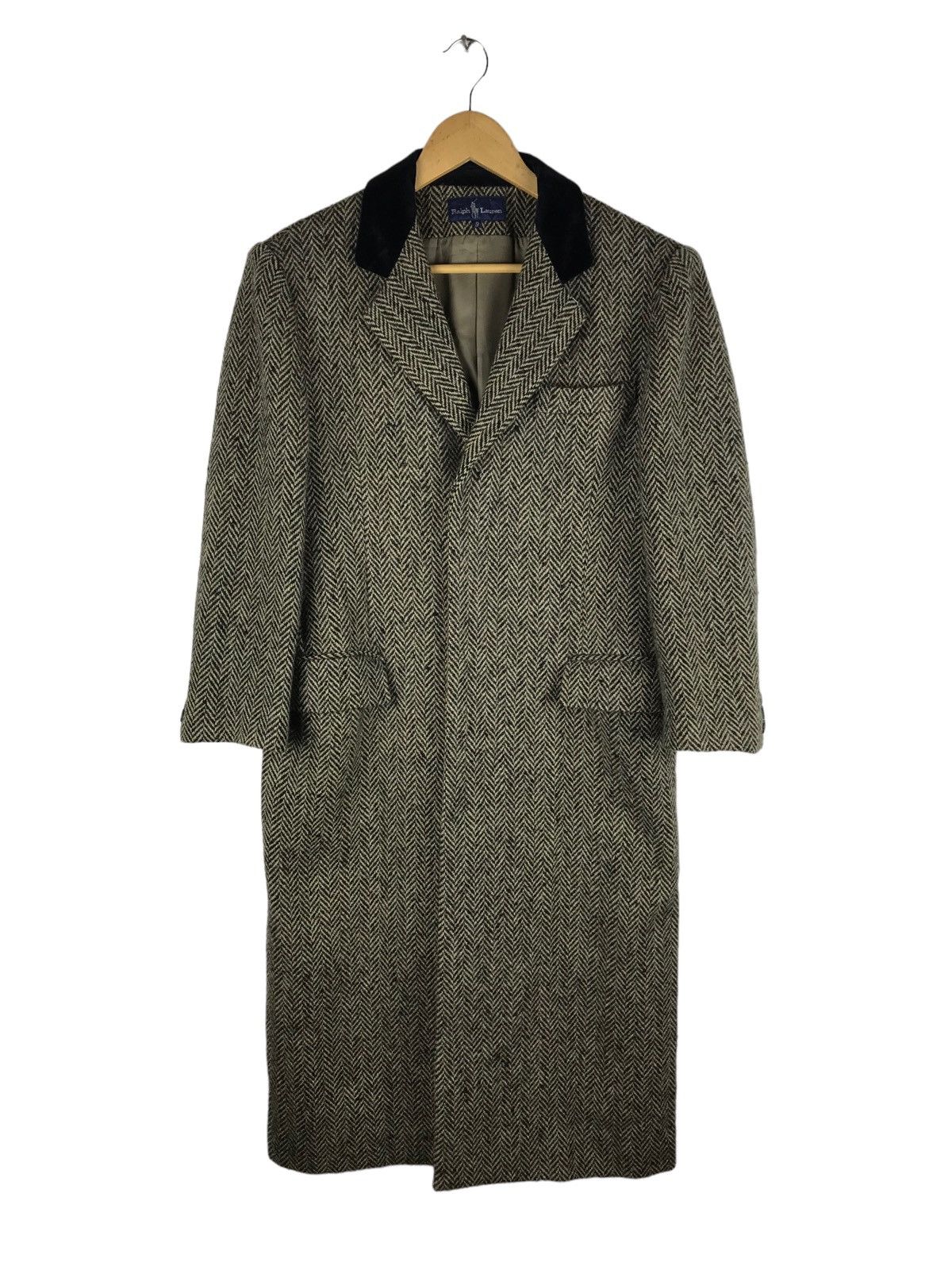 Ralph Lauren 🔥SALE🔥RALPH LAUREN WOOL LONG JACKET Size M / US 6-8 / IT 42-44 - 1 Thumbnail