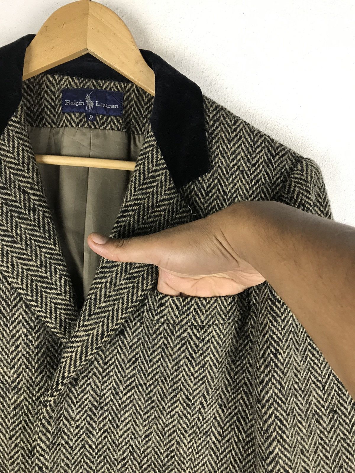 Ralph Lauren 🔥SALE🔥RALPH LAUREN WOOL LONG JACKET Size M / US 6-8 / IT 42-44 - 5 Thumbnail