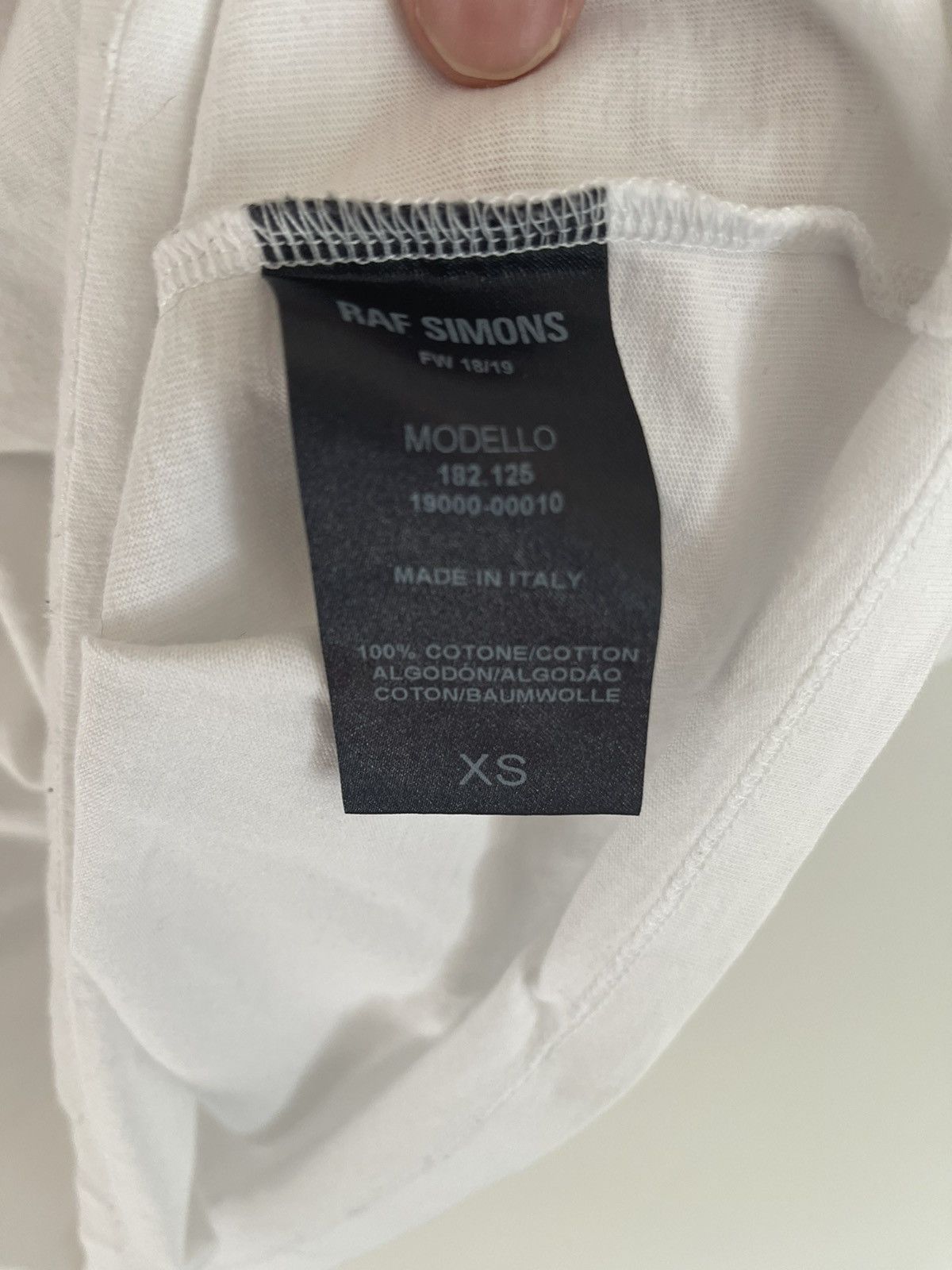 Raf Simons Raf Simons FW18 Outer Space Tour Shirt Size US XS / EU 42 / 0 - 5 Thumbnail