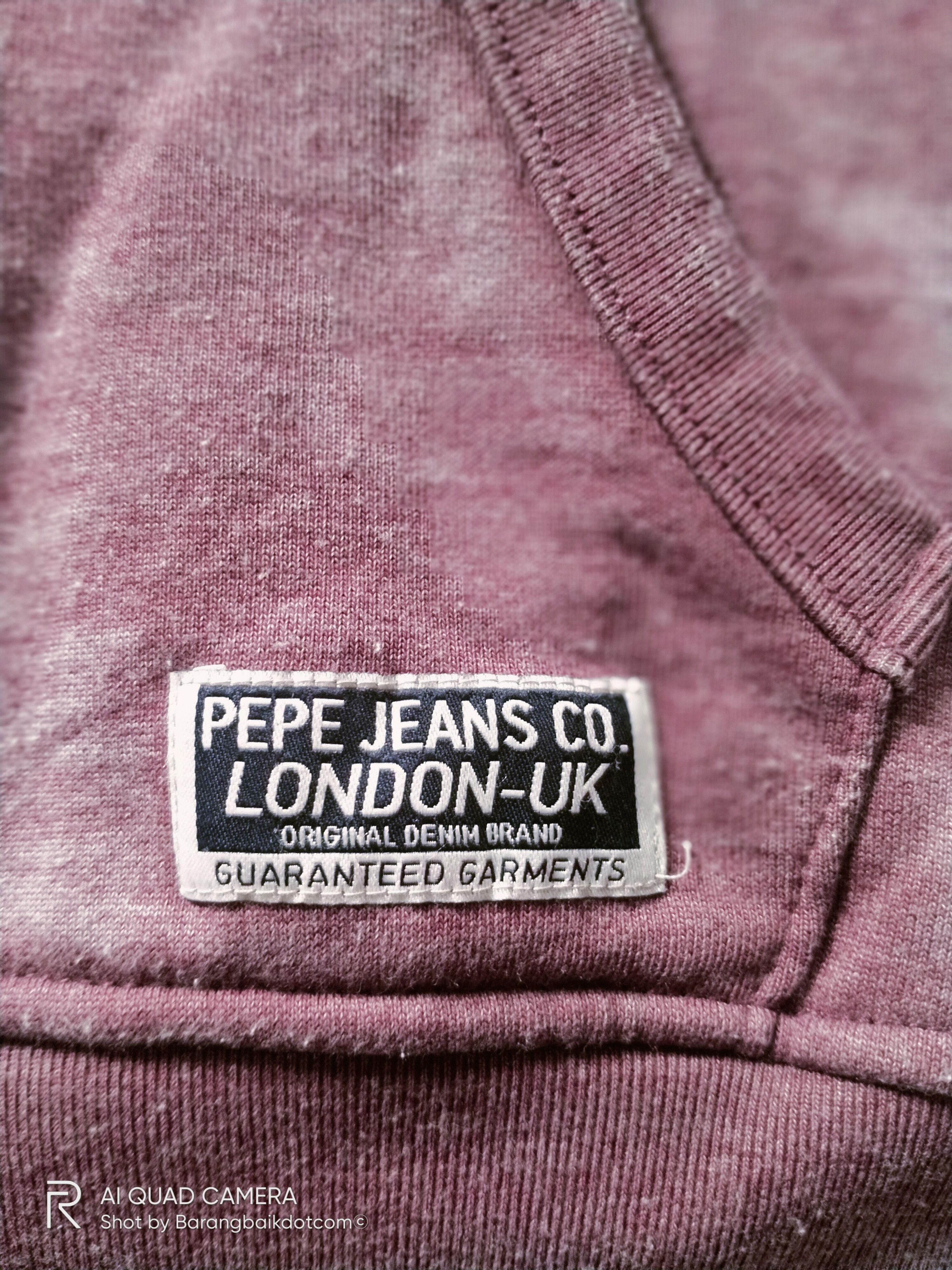 Pepe Jeans × Vintage Spliced kangaroo hoodie fit slim size L Size US XL / EU 56 / 4 - 7 Thumbnail