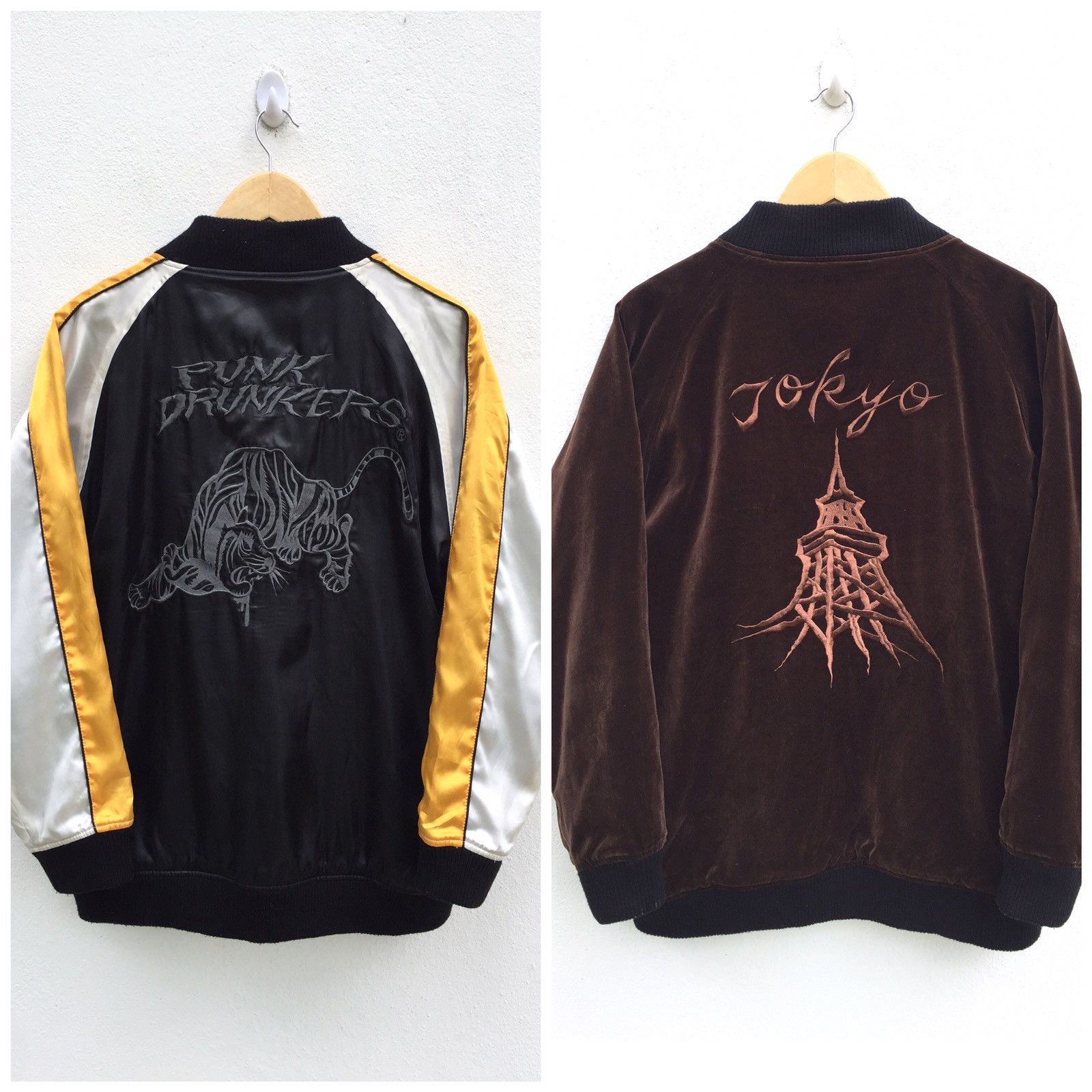Sukajan Souvenir Jacket Sukajan Jacket Punk Drunkers Embroidery