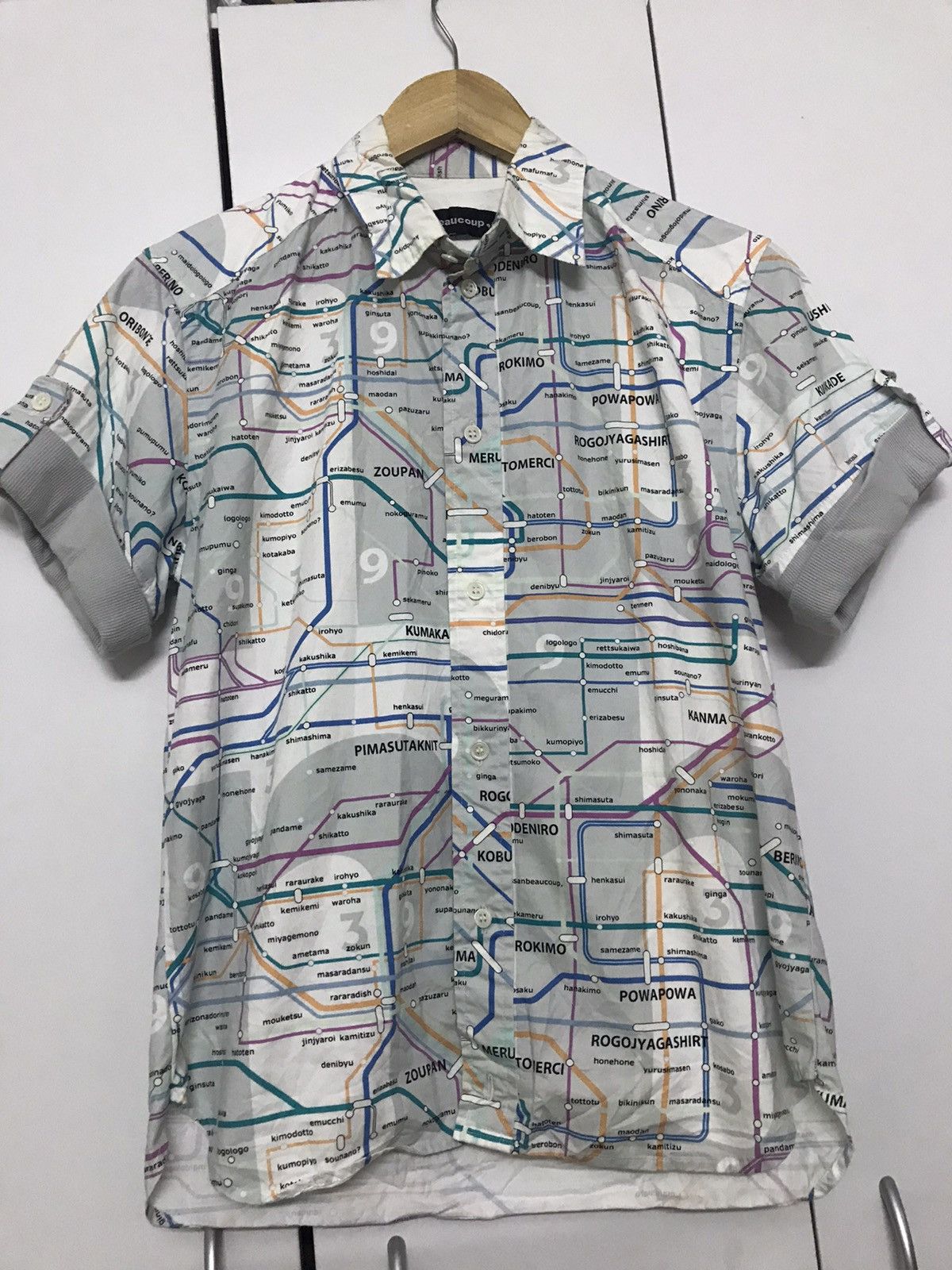 Mercibeaucoup by issey miyake county maps Japan print