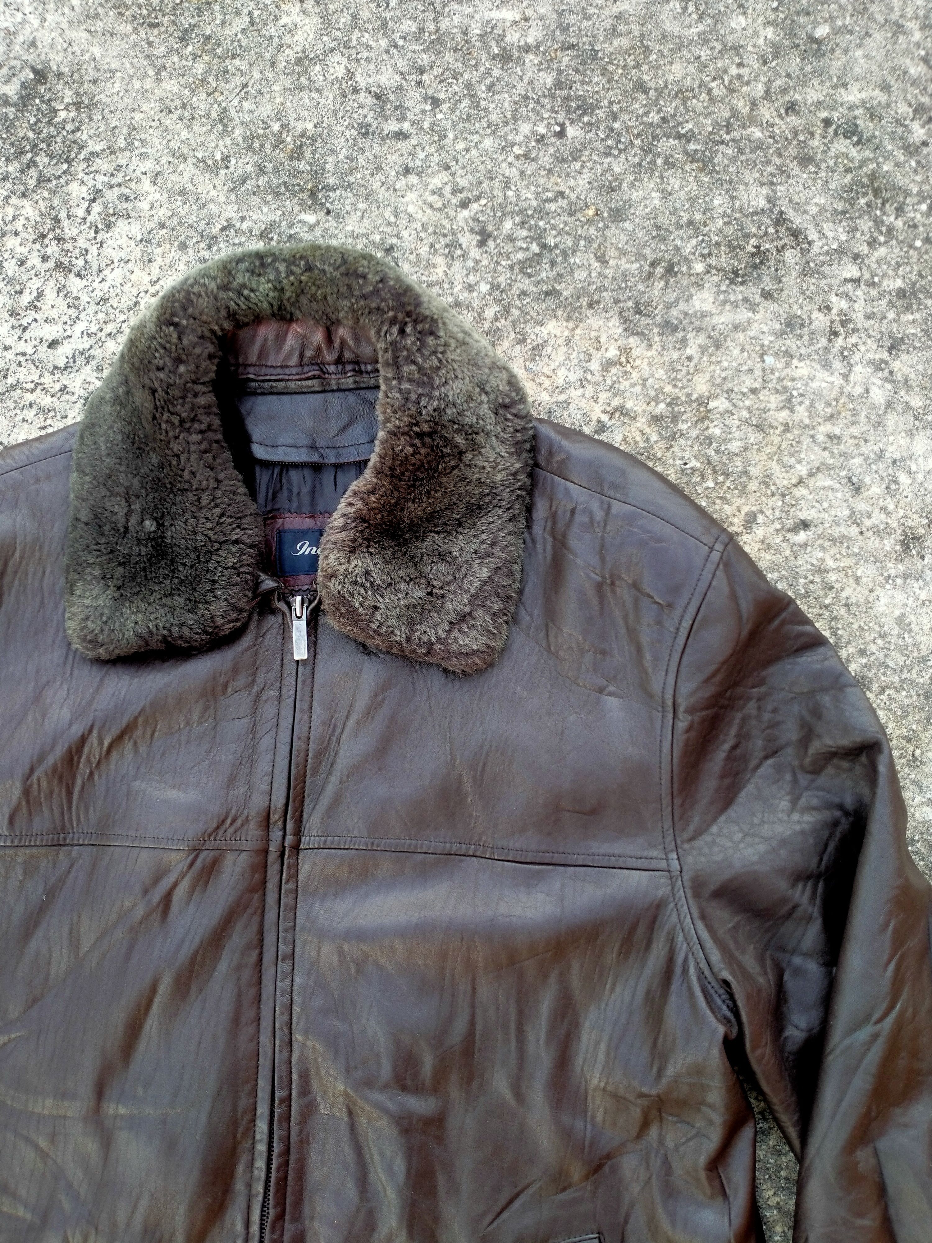 Indian Motorcycle INDIAN SHERPA COLLAR FAUX LEATHER JACKET Size US L / EU 52-54 / 3 - 3 Thumbnail