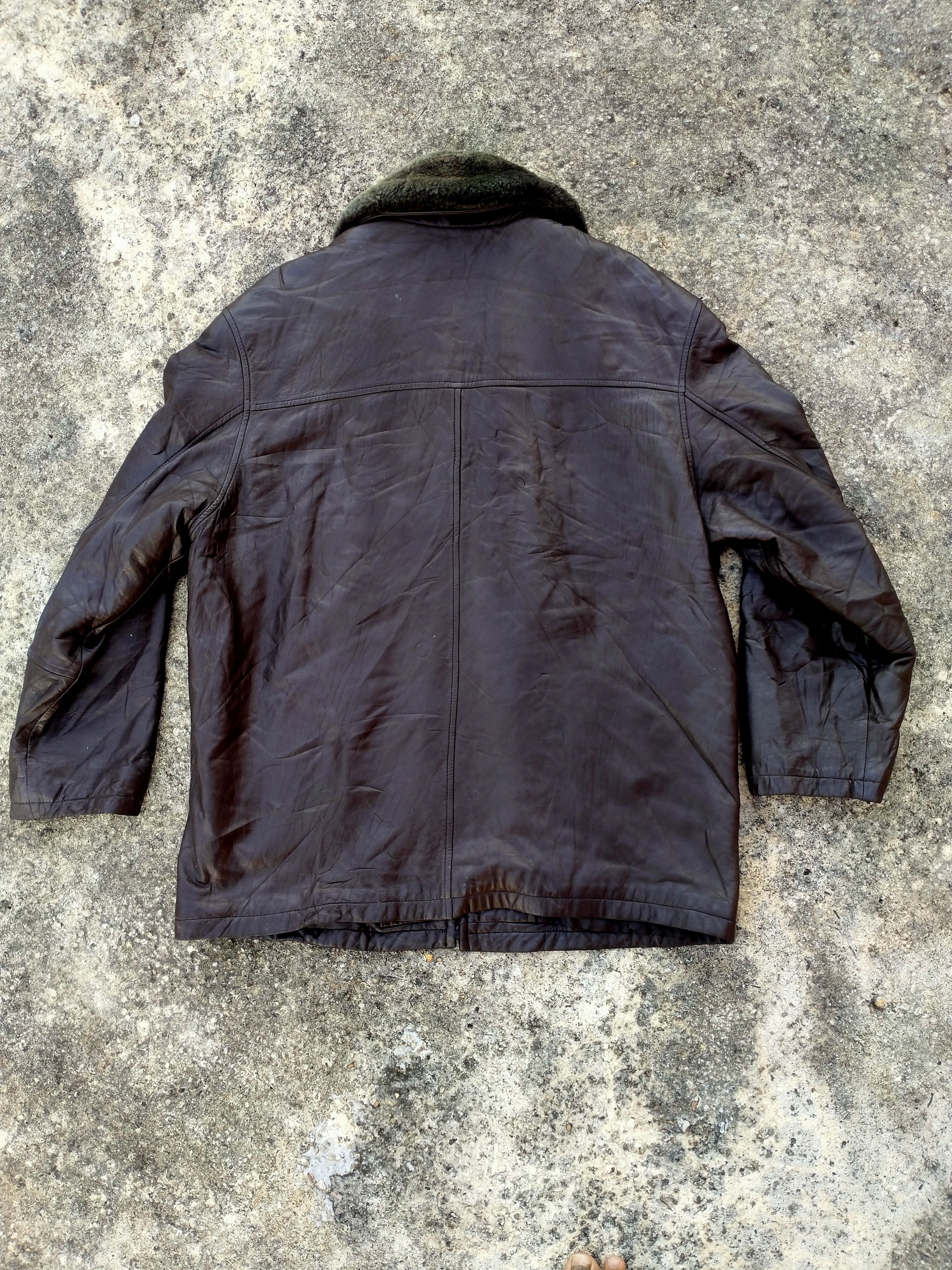 Indian Motorcycle INDIAN SHERPA COLLAR FAUX LEATHER JACKET Size US L / EU 52-54 / 3 - 9 Thumbnail