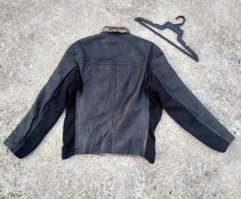 Hugo Boss HUGO BOSS SHERPA ZIPPER LEATHER JACKET Size US M / EU 48-50 / 2 - 11 Thumbnail