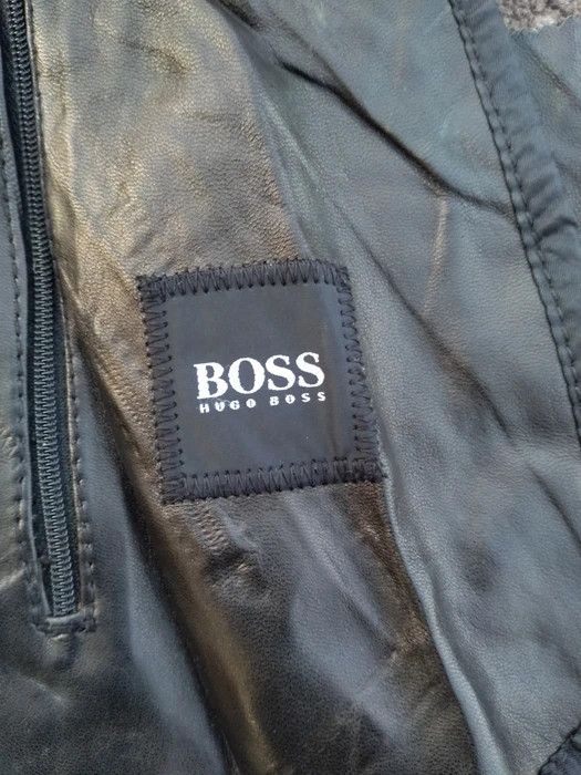 Hugo Boss HUGO BOSS SHERPA ZIPPER LEATHER JACKET Size US M / EU 48-50 / 2 - 5 Thumbnail