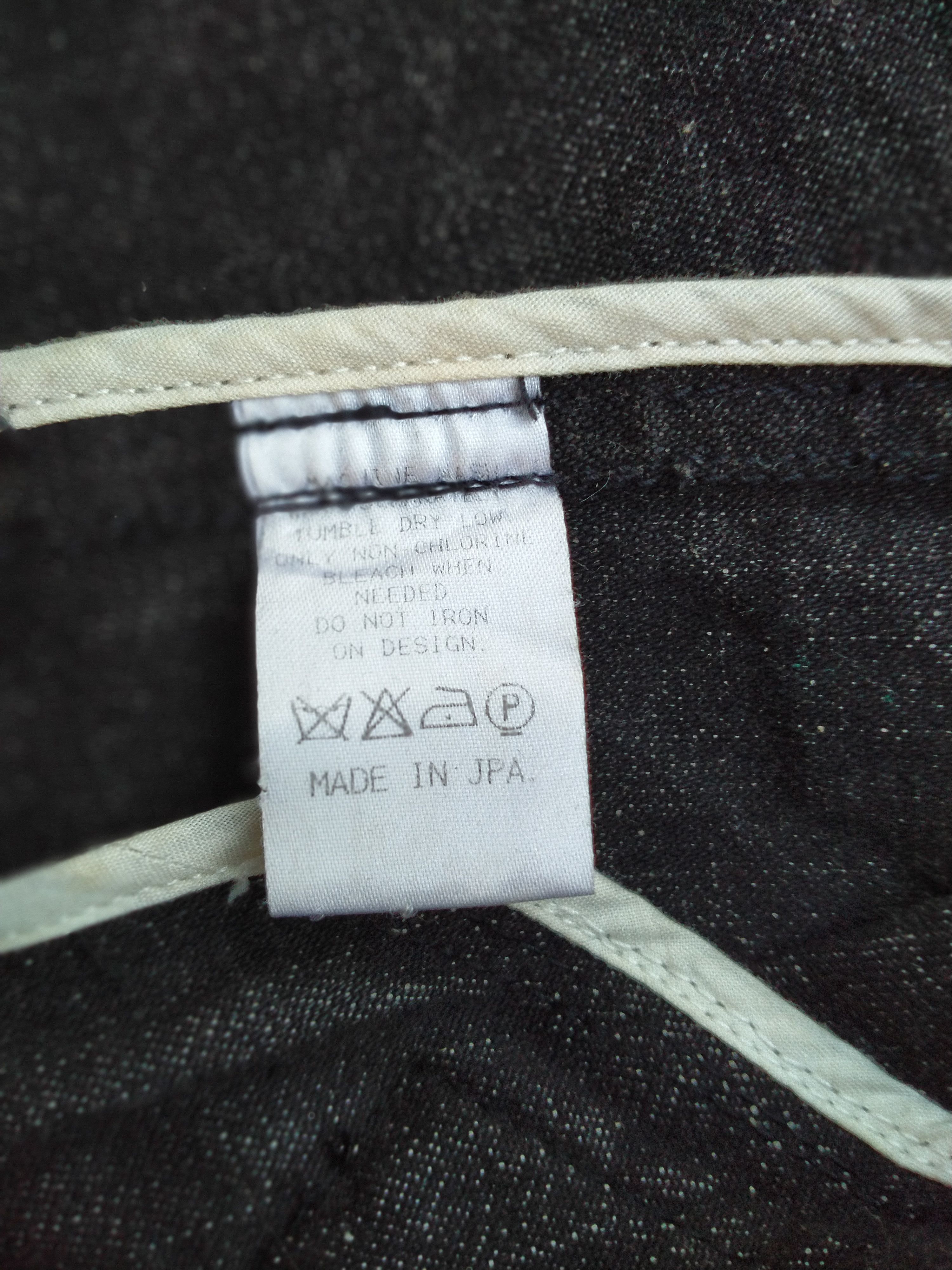 Japanese Brand MACHINE HEAD ZIPPER DENIM JACKET Size US M / EU 48-50 / 2 - 6 Thumbnail