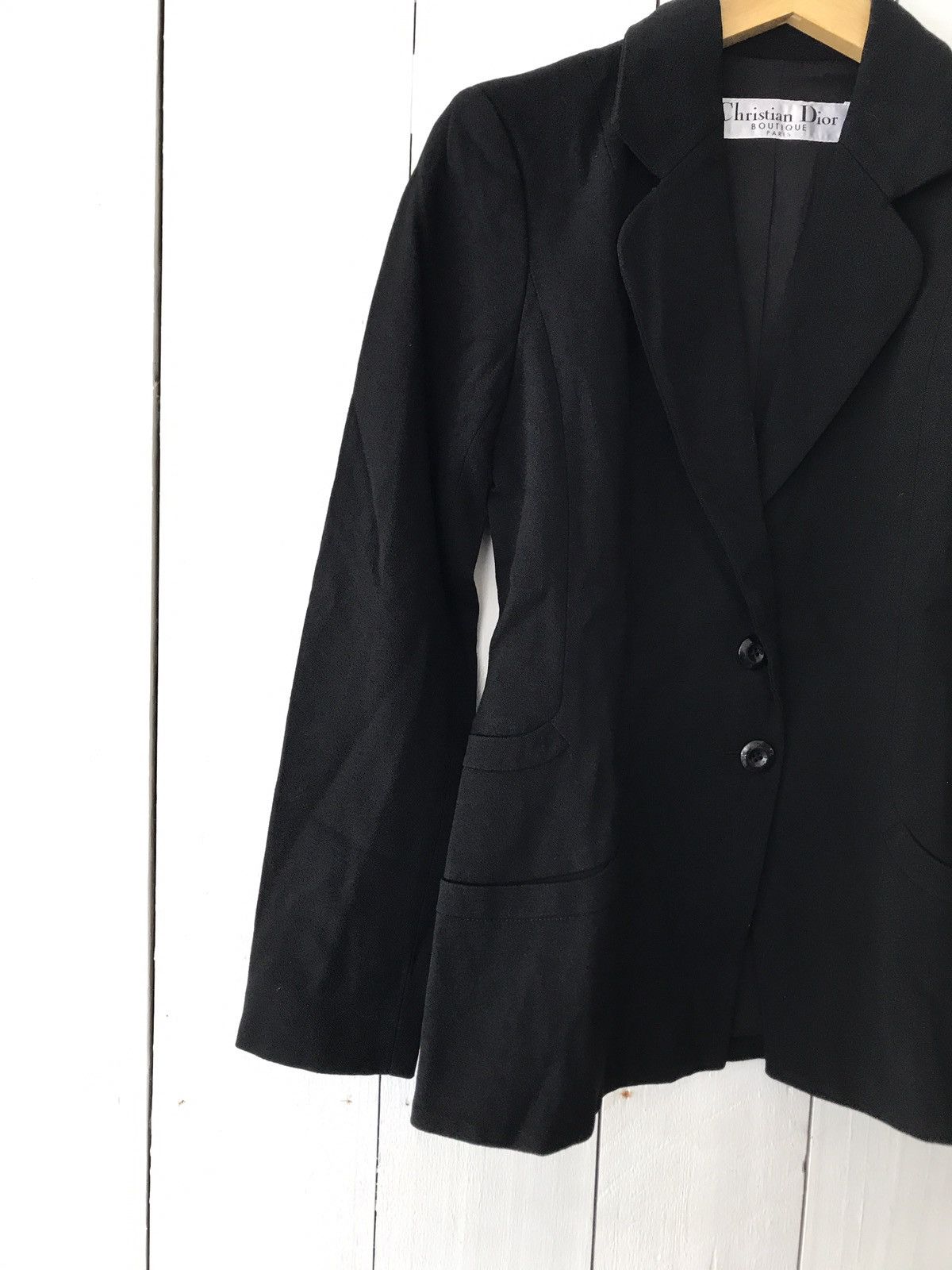 Dior × Vintage VINTAGE CHRISTIAN DIOR BLAZER Size S / US 4 / IT 40 - 4 Thumbnail