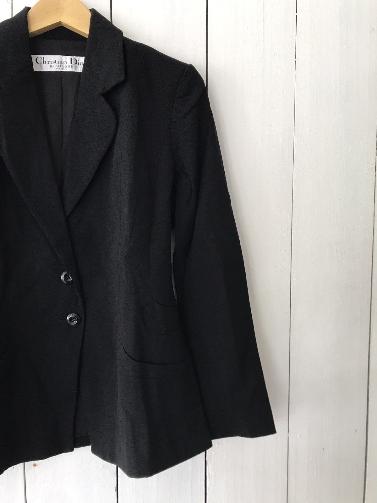 Dior × Vintage VINTAGE CHRISTIAN DIOR BLAZER Size S / US 4 / IT 40 - 3 Thumbnail