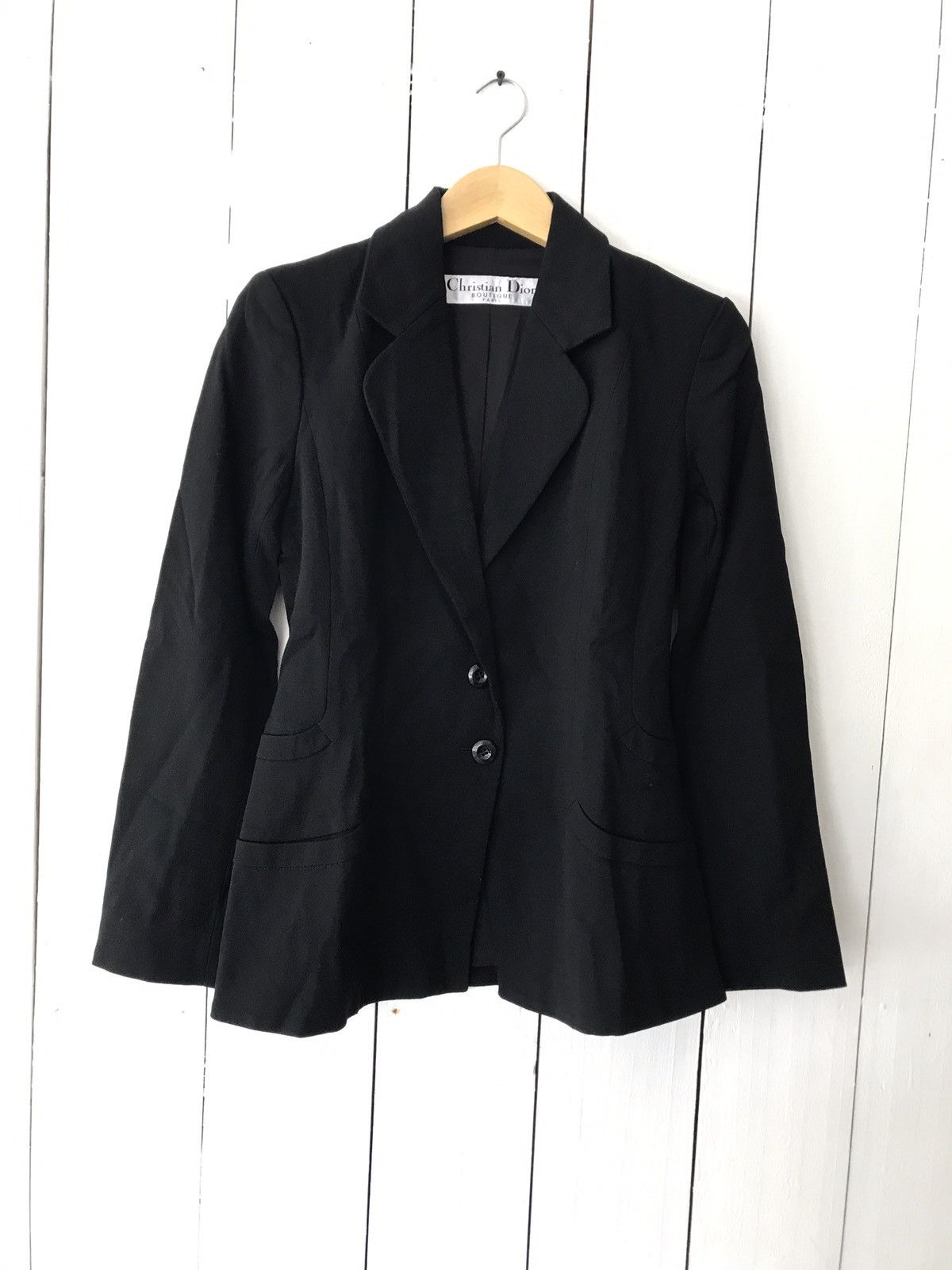 Dior × Vintage VINTAGE CHRISTIAN DIOR BLAZER Size S / US 4 / IT 40 - 1 Thumbnail