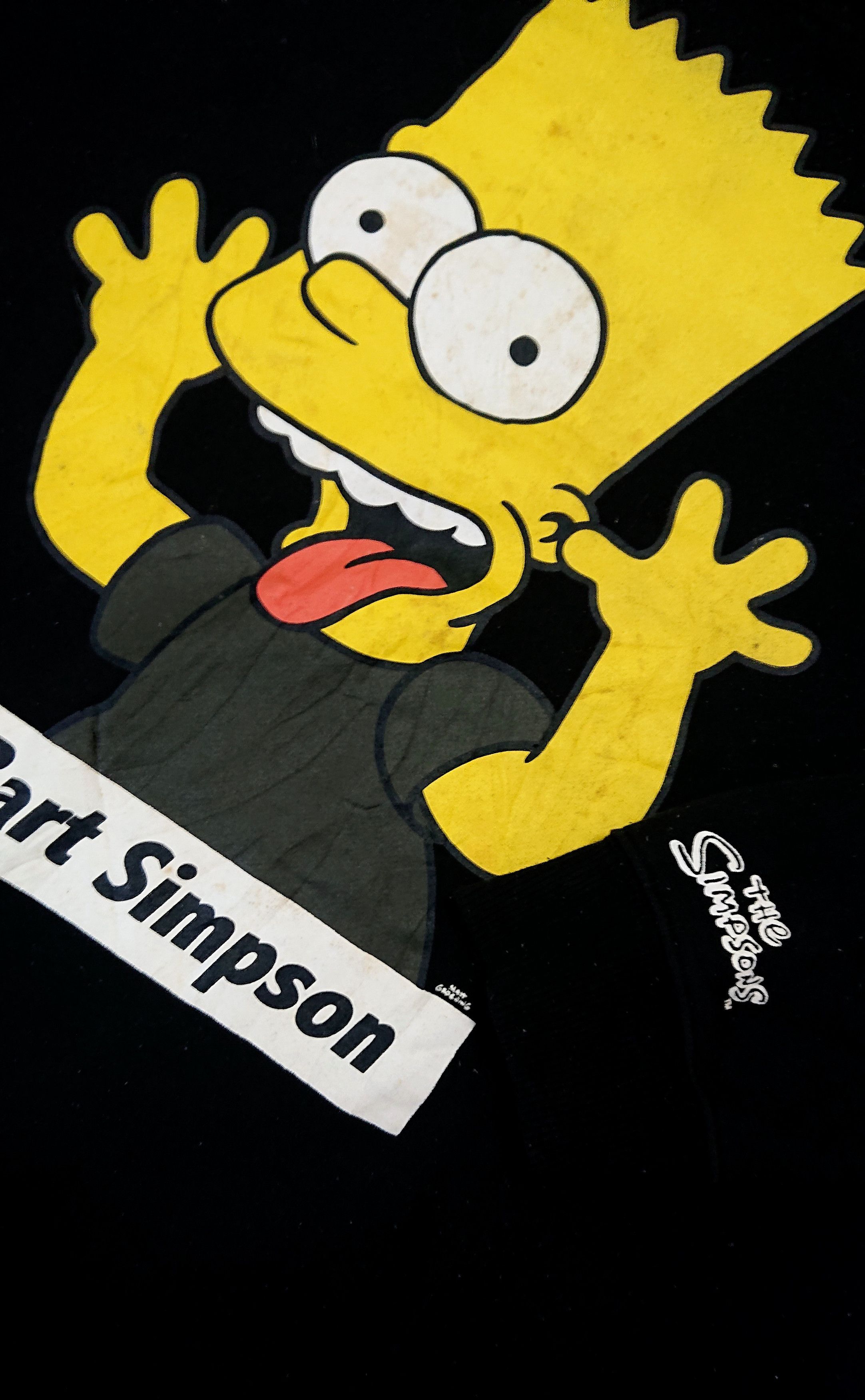 Cartoon Network × The Simpsons × Vintage Bart Simpsons Sweatshirt Big Logo The Simpsons Streetwear Size US XXL / EU 58 / 5 - 3 Thumbnail