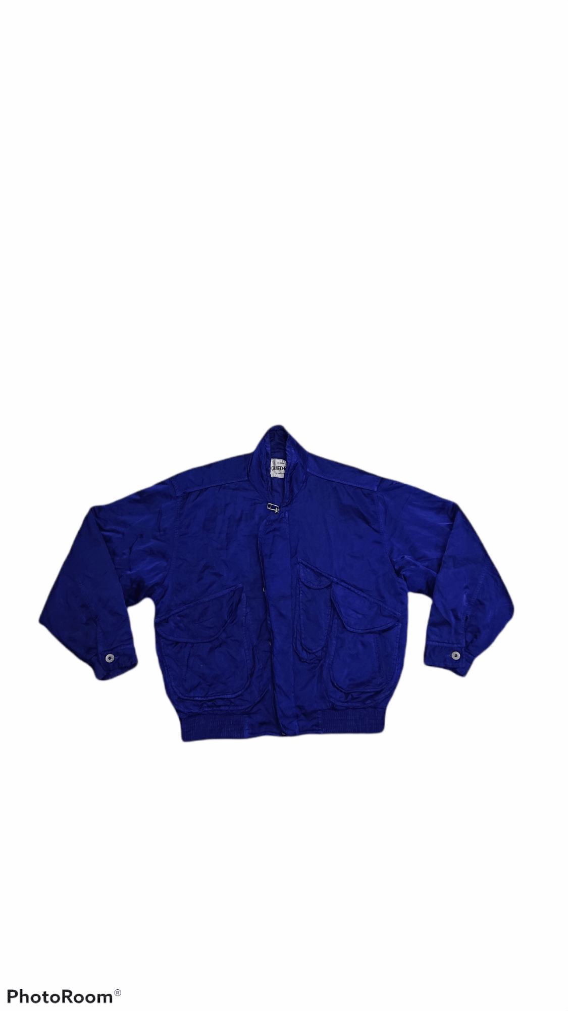 Japanese Brand Vintage 90s Bomber Jacket By QUIED PIE IST SELECTION Size US XL / EU 56 / 4 - 1 Thumbnail