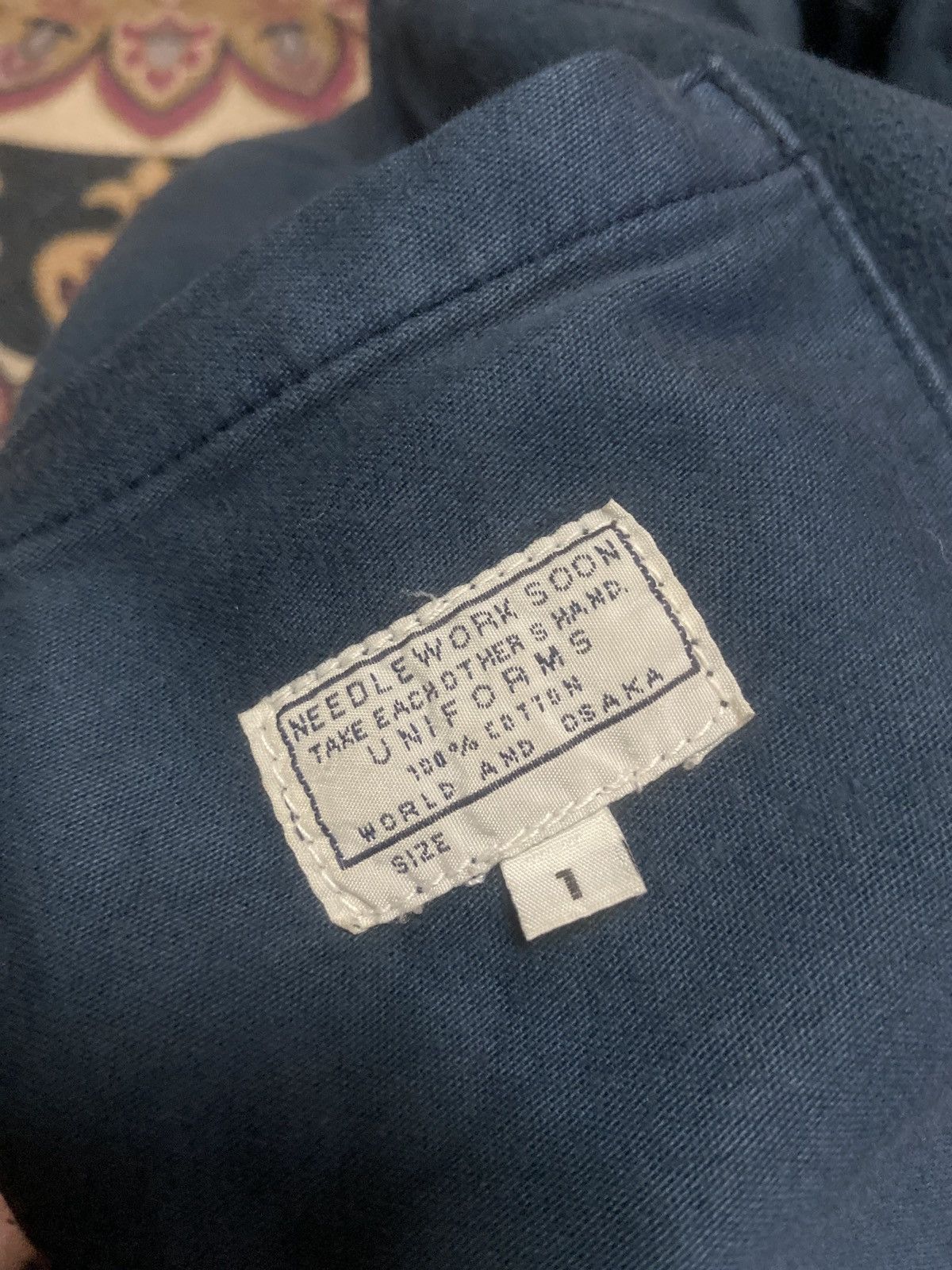 Designer × Japanese Brand 🔥SALE🔥NEEDLEWORK SOON OVERJACKET MADE IN JAPAN Size US S / EU 44-46 / 1 - 8 Thumbnail