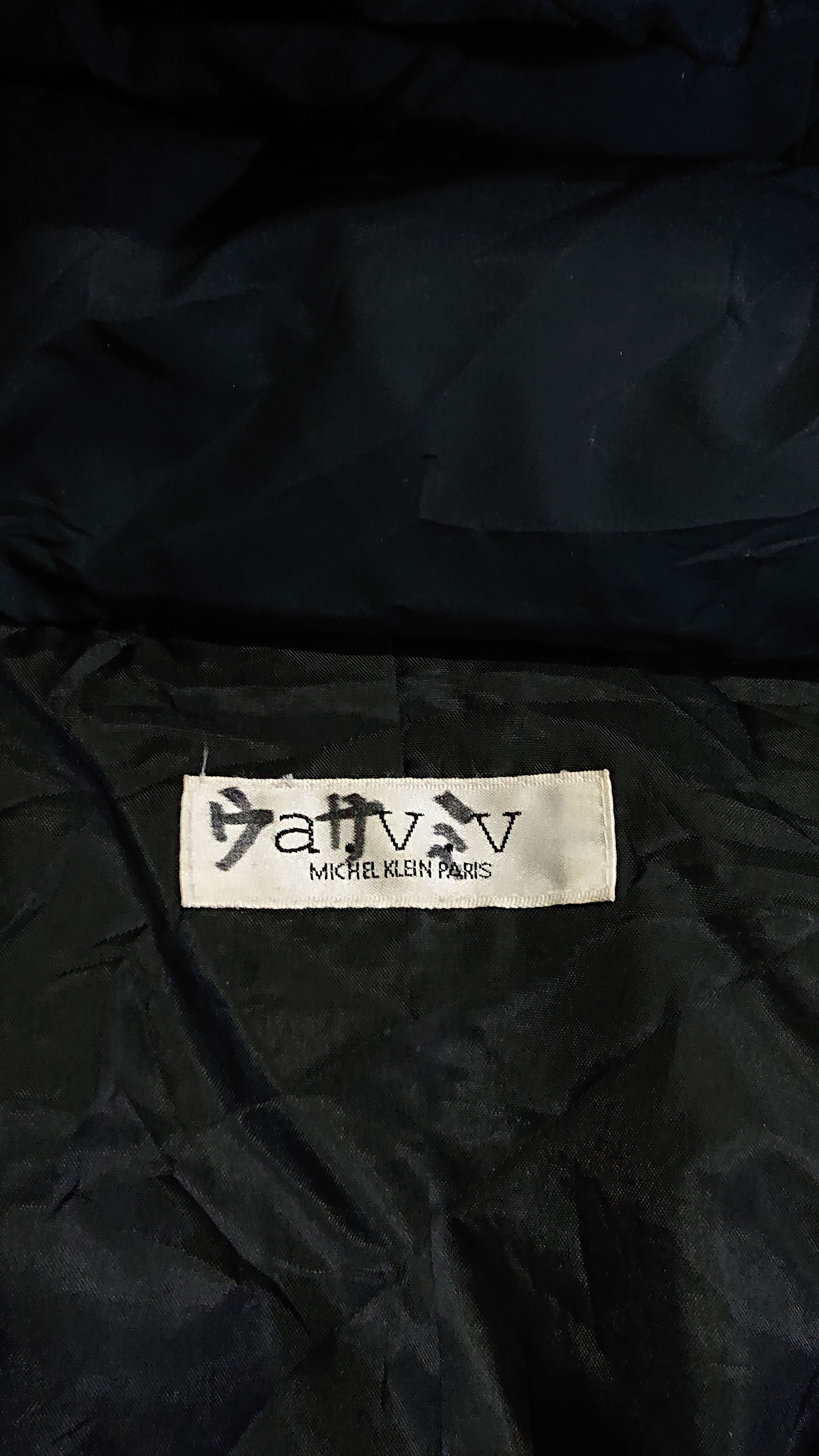 Michel Klein VINTAGE MICHEL KLEIN X AVANT GARDE STREET FASHION JACKET Size US L / EU 52-54 / 3 - 4 Thumbnail