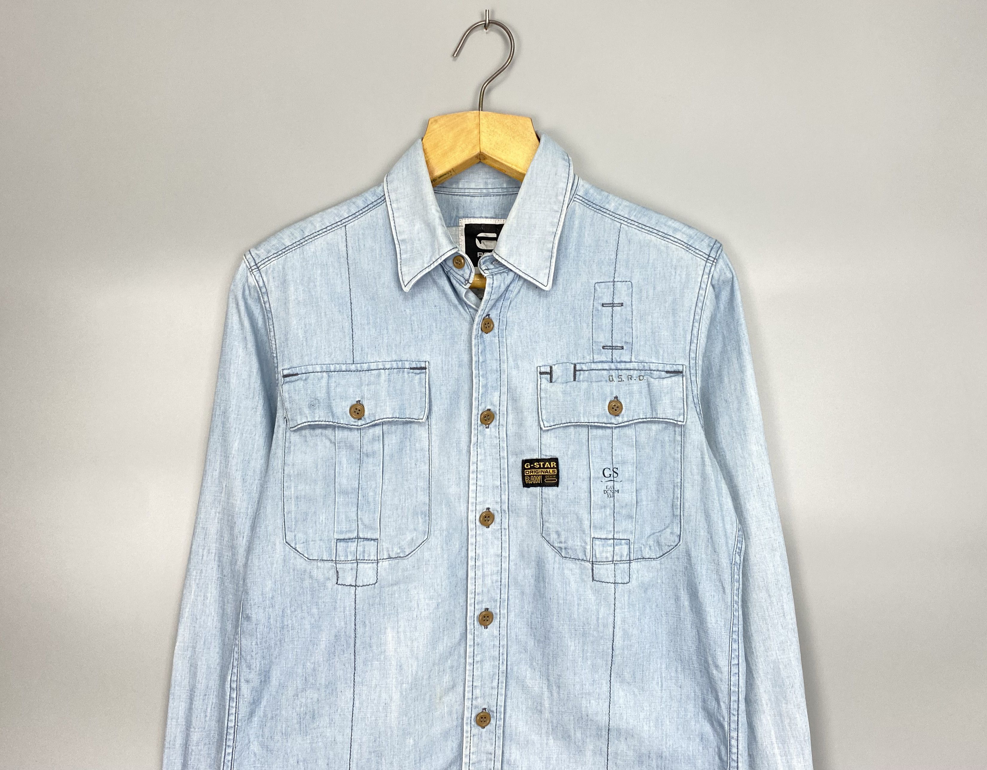 G-Star G-Star Raw Tunnel Rhine L/S Shirt Size US M / EU 48-50 / 2 - 4 Thumbnail