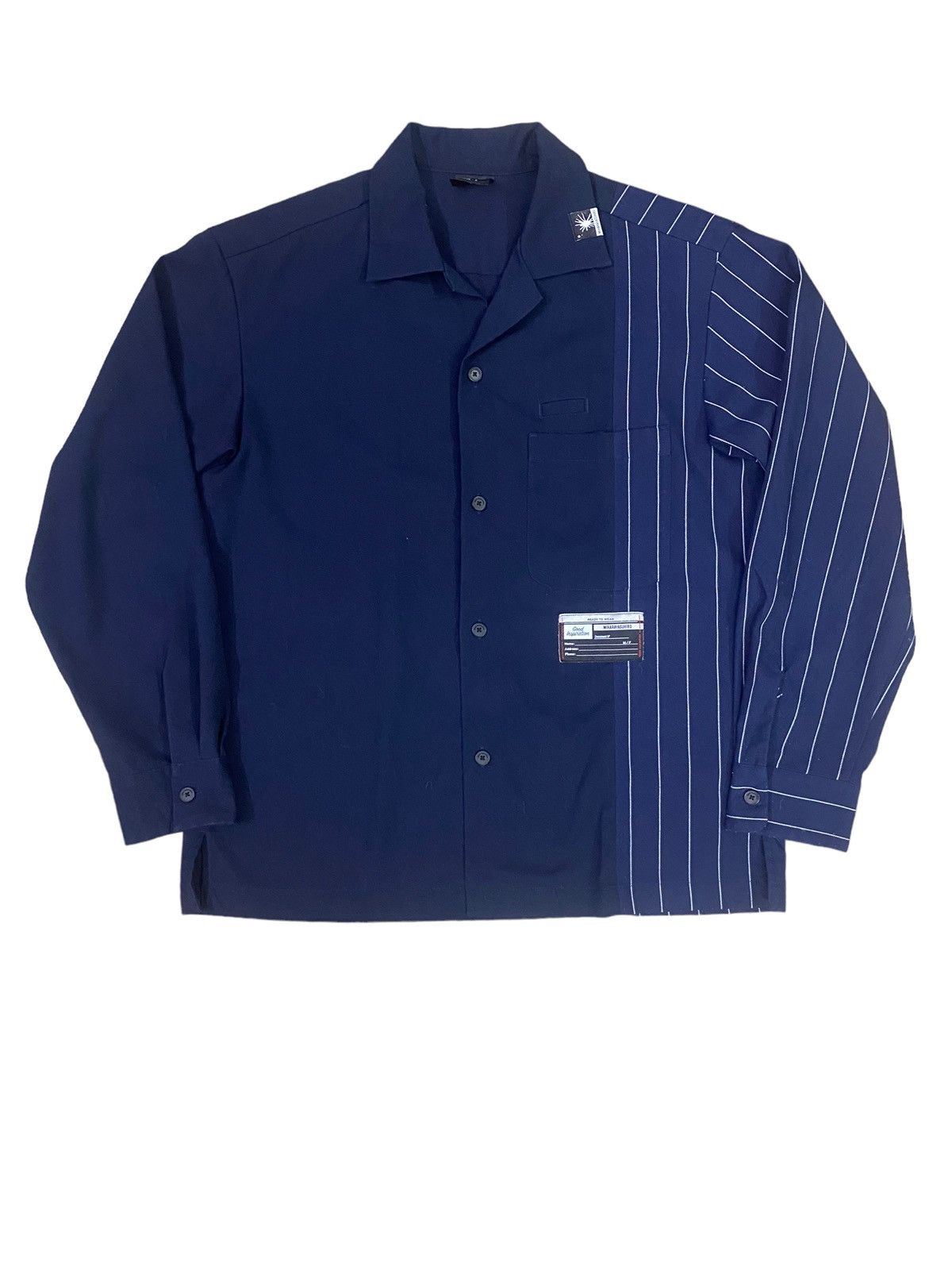 Miharayasuhiro Good Inspiration Hybrid Long Sleeve Shirts