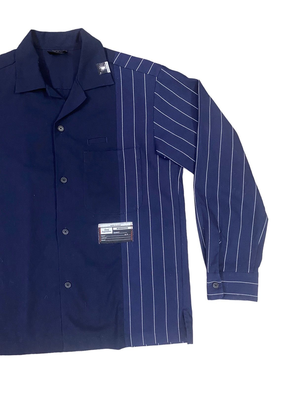Miharayasuhiro Good Inspiration Hybrid Long Sleeve Shirts