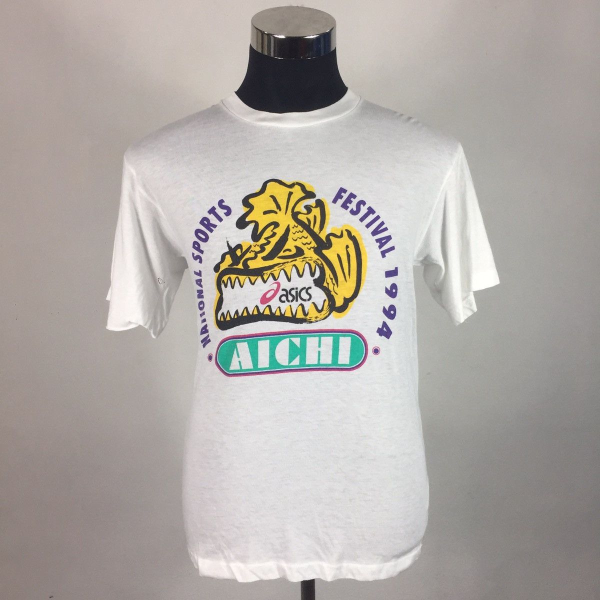 Asics × Vintage Vintage asics 1994 national sport festival tee Size US M / EU 48-50 / 2 - 1 Thumbnail