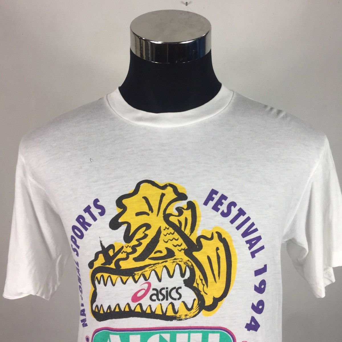 Asics × Vintage Vintage asics 1994 national sport festival tee Size US M / EU 48-50 / 2 - 2 Thumbnail