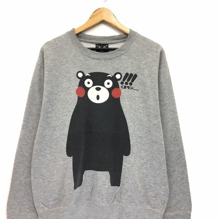 Cartoon Network × Japanese Brand × Nickelodeon KUMAMON Crewneck Sweatshirt Size US L / EU 52-54 / 3 - 5 Thumbnail