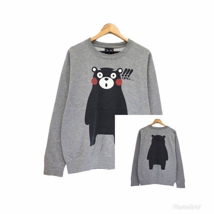 Cartoon Network × Japanese Brand × Nickelodeon KUMAMON Crewneck Sweatshirt Size US L / EU 52-54 / 3 - 3 Thumbnail