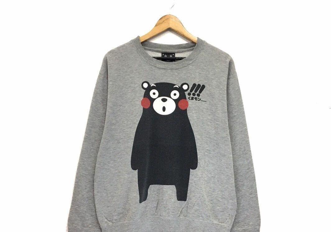 Cartoon Network × Japanese Brand × Nickelodeon KUMAMON Crewneck Sweatshirt Size US L / EU 52-54 / 3 - 4 Thumbnail