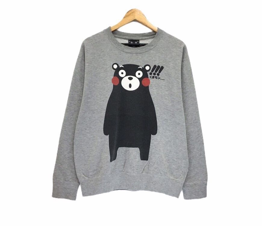 Cartoon Network × Japanese Brand × Nickelodeon KUMAMON Crewneck Sweatshirt Size US L / EU 52-54 / 3 - 1 Thumbnail