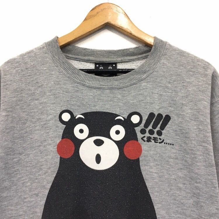 Cartoon Network × Japanese Brand × Nickelodeon KUMAMON Crewneck Sweatshirt Size US L / EU 52-54 / 3 - 7 Thumbnail