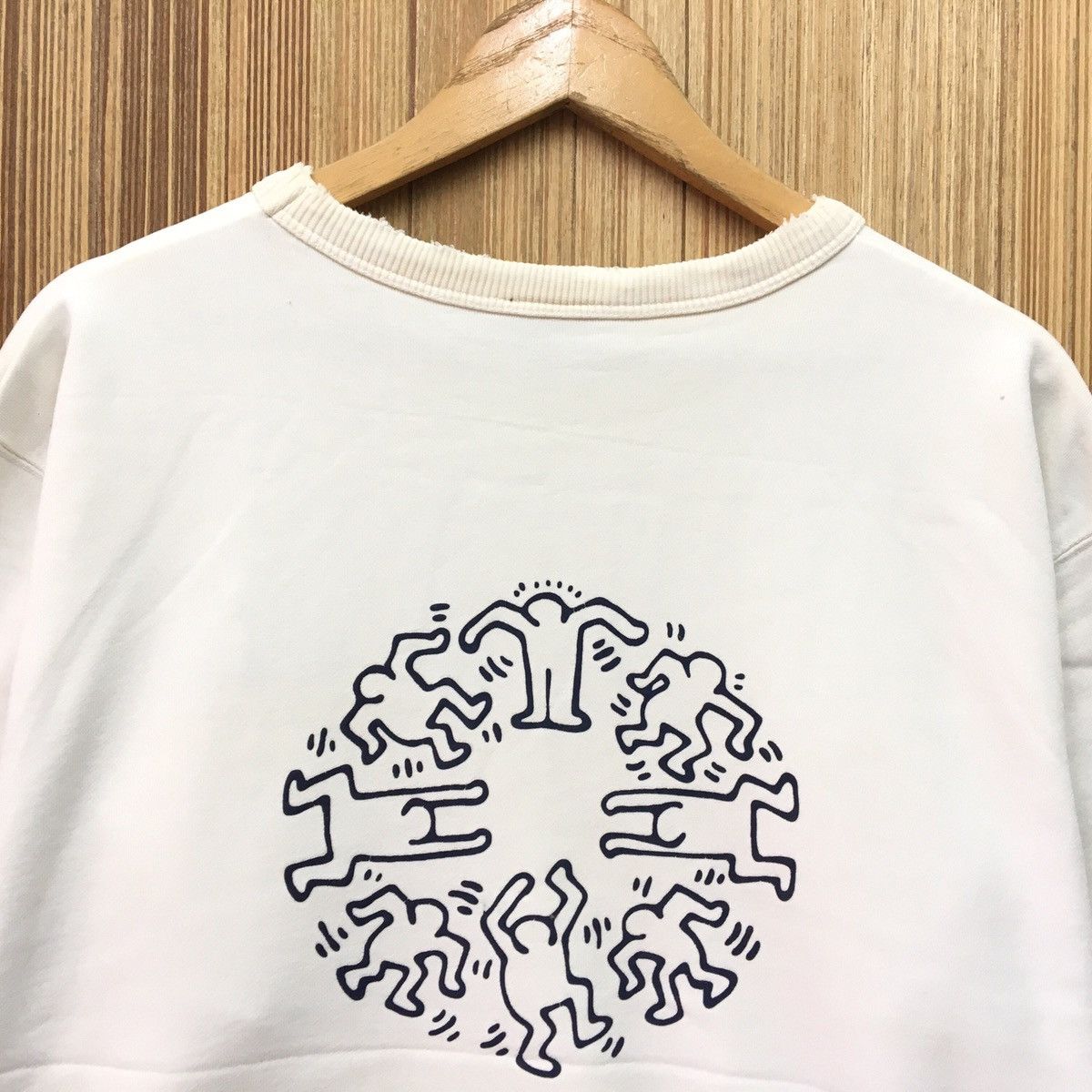 Other KEITH HARING Crewneck Pop Art Sweatshirt Size US L / EU 52-54 / 3 - 6 Thumbnail