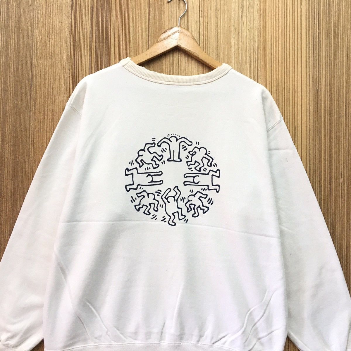 Other KEITH HARING Crewneck Pop Art Sweatshirt Size US L / EU 52-54 / 3 - 4 Thumbnail