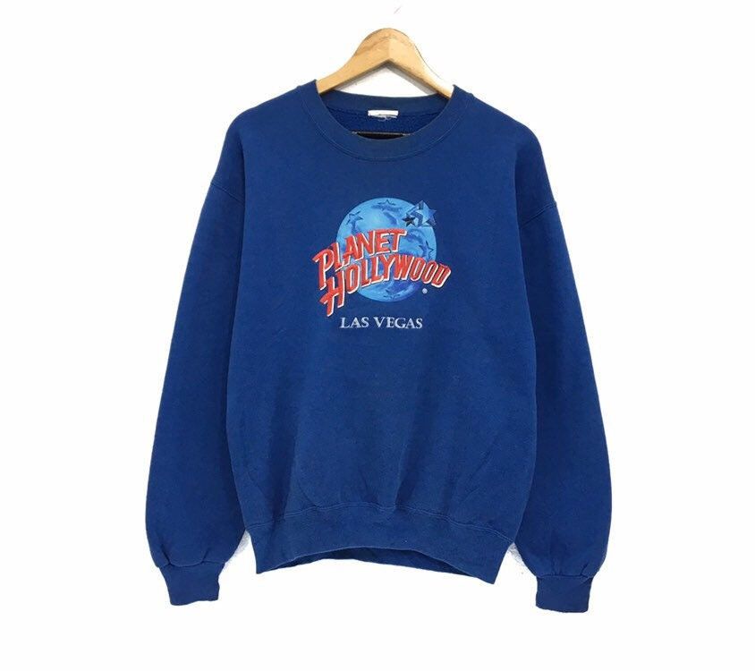 Planet Hollywood × Vintage Vintage Planet Hollywood Las Vegas Crewneck Sweatshirt Size US M / EU 48-50 / 2 - 1 Thumbnail