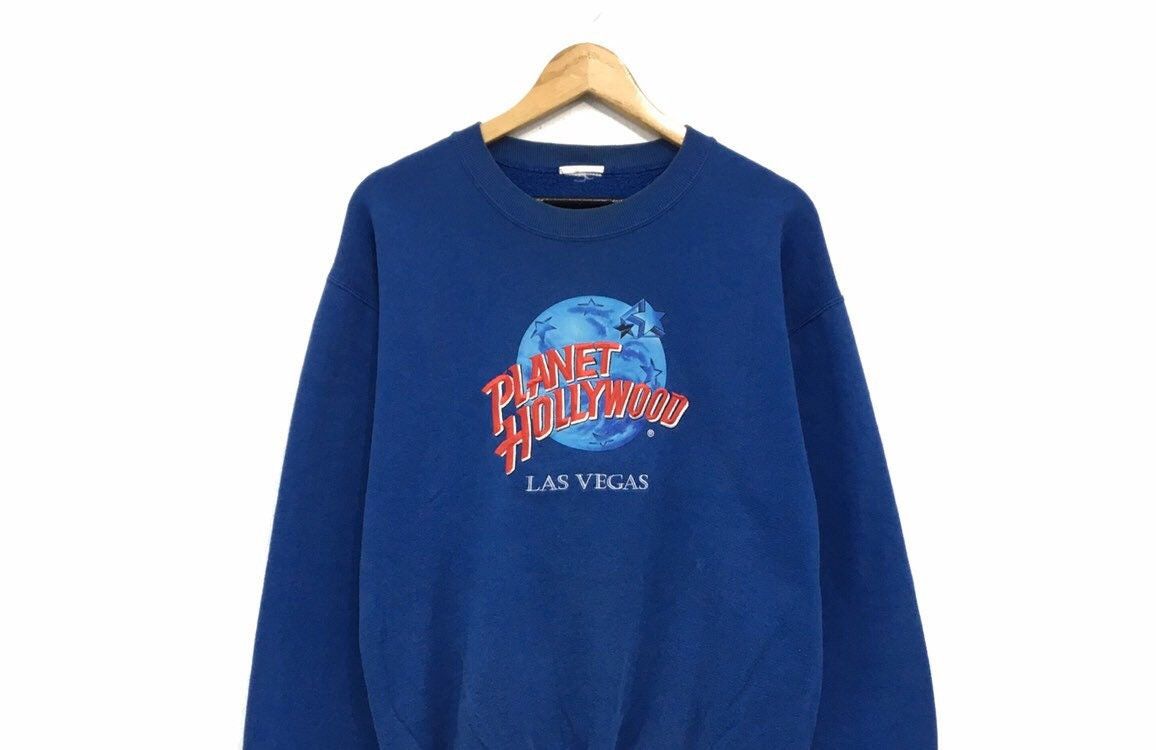 Planet Hollywood × Vintage Vintage Planet Hollywood Las Vegas Crewneck Sweatshirt Size US M / EU 48-50 / 2 - 3 Thumbnail