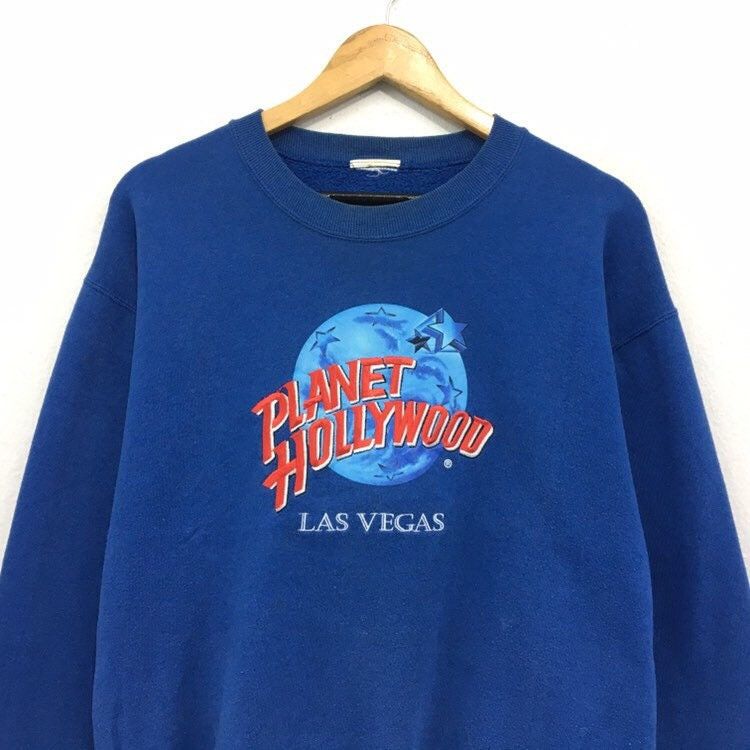 Planet Hollywood × Vintage Vintage Planet Hollywood Las Vegas Crewneck Sweatshirt Size US M / EU 48-50 / 2 - 4 Thumbnail