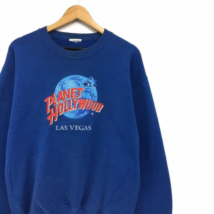 Planet Hollywood × Vintage Vintage Planet Hollywood Las Vegas Crewneck Sweatshirt Size US M / EU 48-50 / 2 - 5 Thumbnail