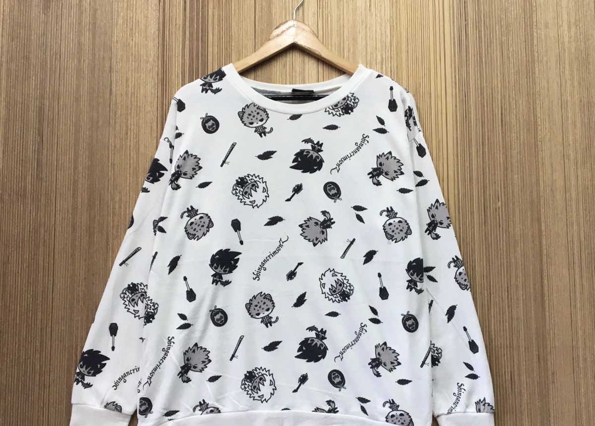 Band Tees × Japanese Brand Japanese Rock Band SHINGAN CRIMSONZ Sweatshirts Size US L / EU 52-54 / 3 - 4 Thumbnail