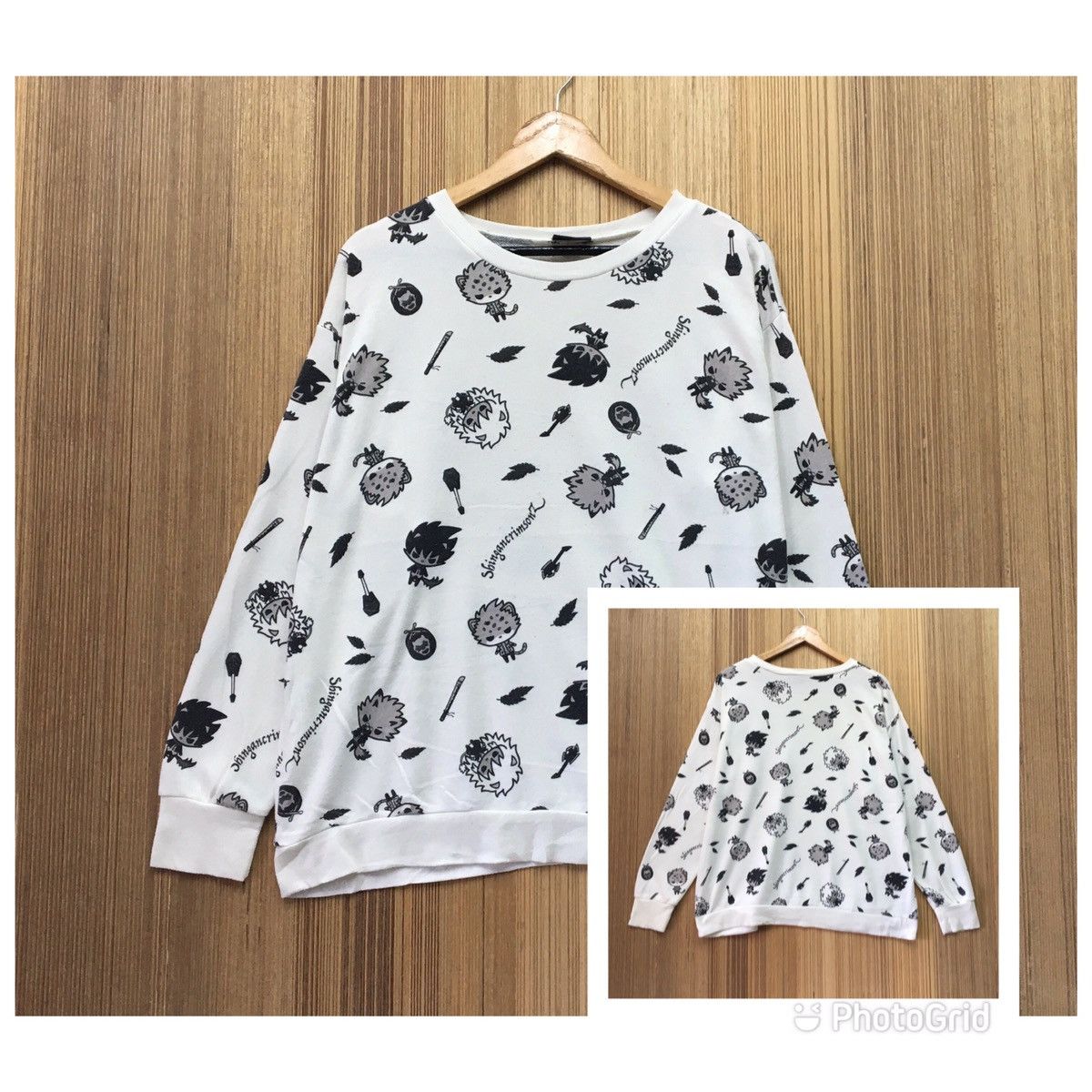 Band Tees × Japanese Brand Japanese Rock Band SHINGAN CRIMSONZ Sweatshirts Size US L / EU 52-54 / 3 - 3 Thumbnail