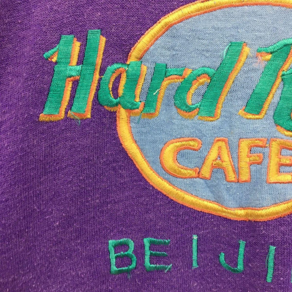 Hard Rock Cafe × Vintage Vintage 90s Hard Rock Beijing Crewneck Sweatshirt Size US M / EU 48-50 / 2 - 7 Thumbnail