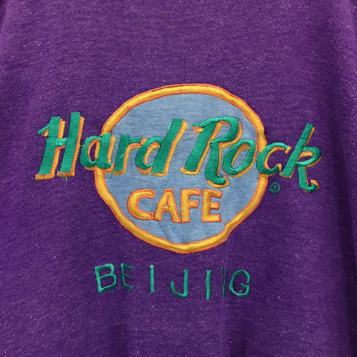 Hard Rock Cafe × Vintage Vintage 90s Hard Rock Beijing Crewneck Sweatshirt Size US M / EU 48-50 / 2 - 6 Thumbnail