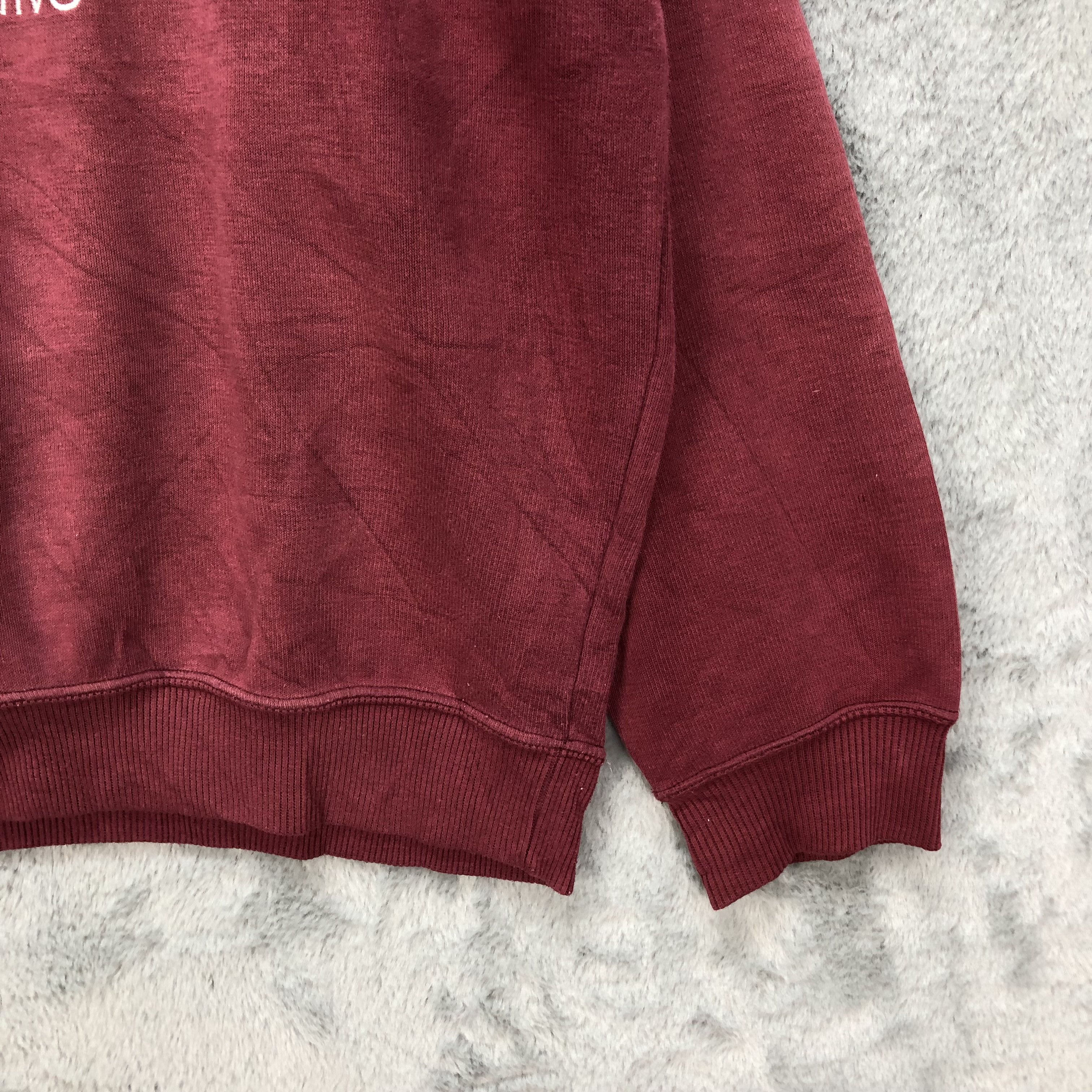 Ellesse PERUGIA ITALIA ELLESSE BIG LOGO MAROON SWEATSHIRTS #5254-178 Size L / US 10 / IT 46 - 7 Thumbnail