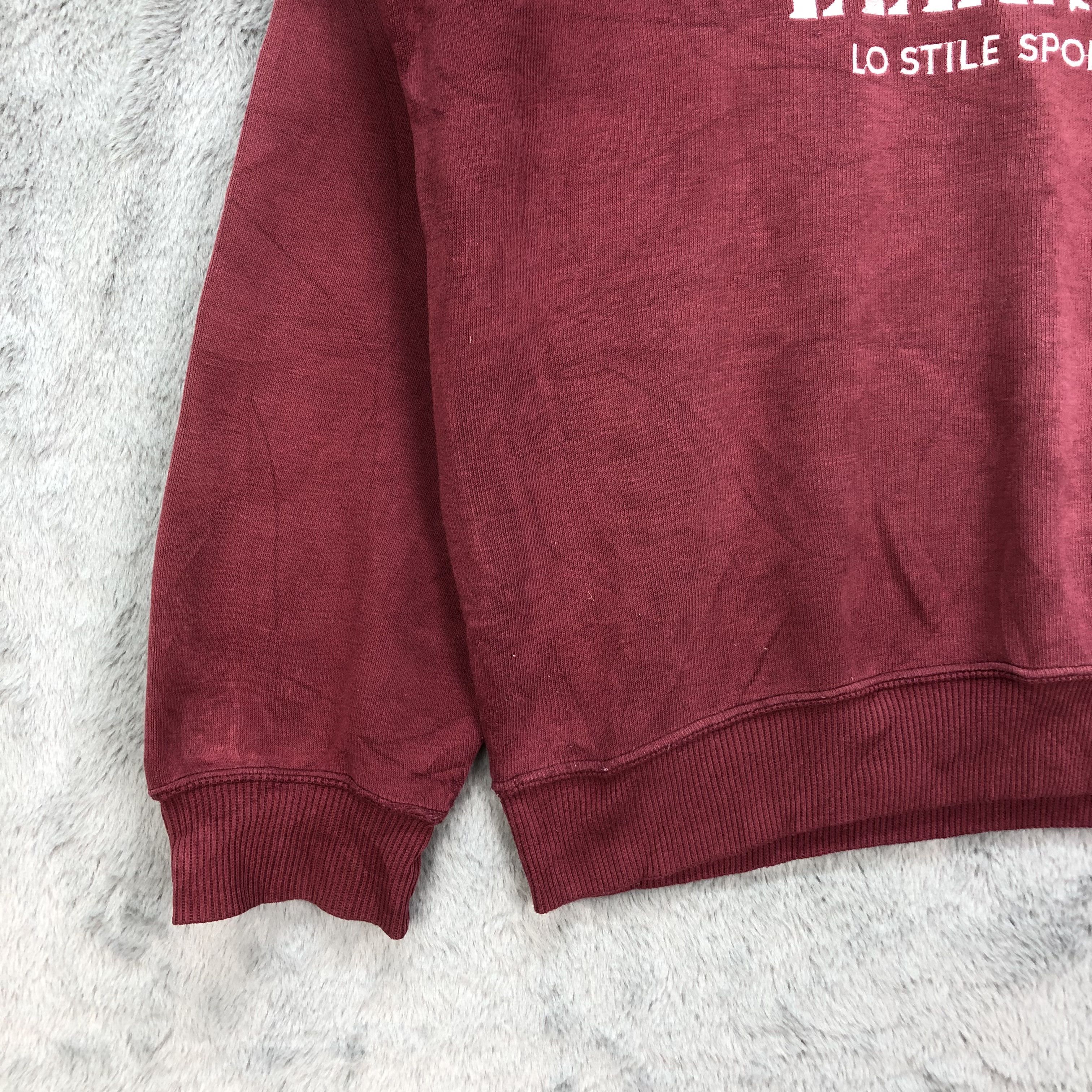 Ellesse PERUGIA ITALIA ELLESSE BIG LOGO MAROON SWEATSHIRTS #5254-178 Size L / US 10 / IT 46 - 5 Thumbnail
