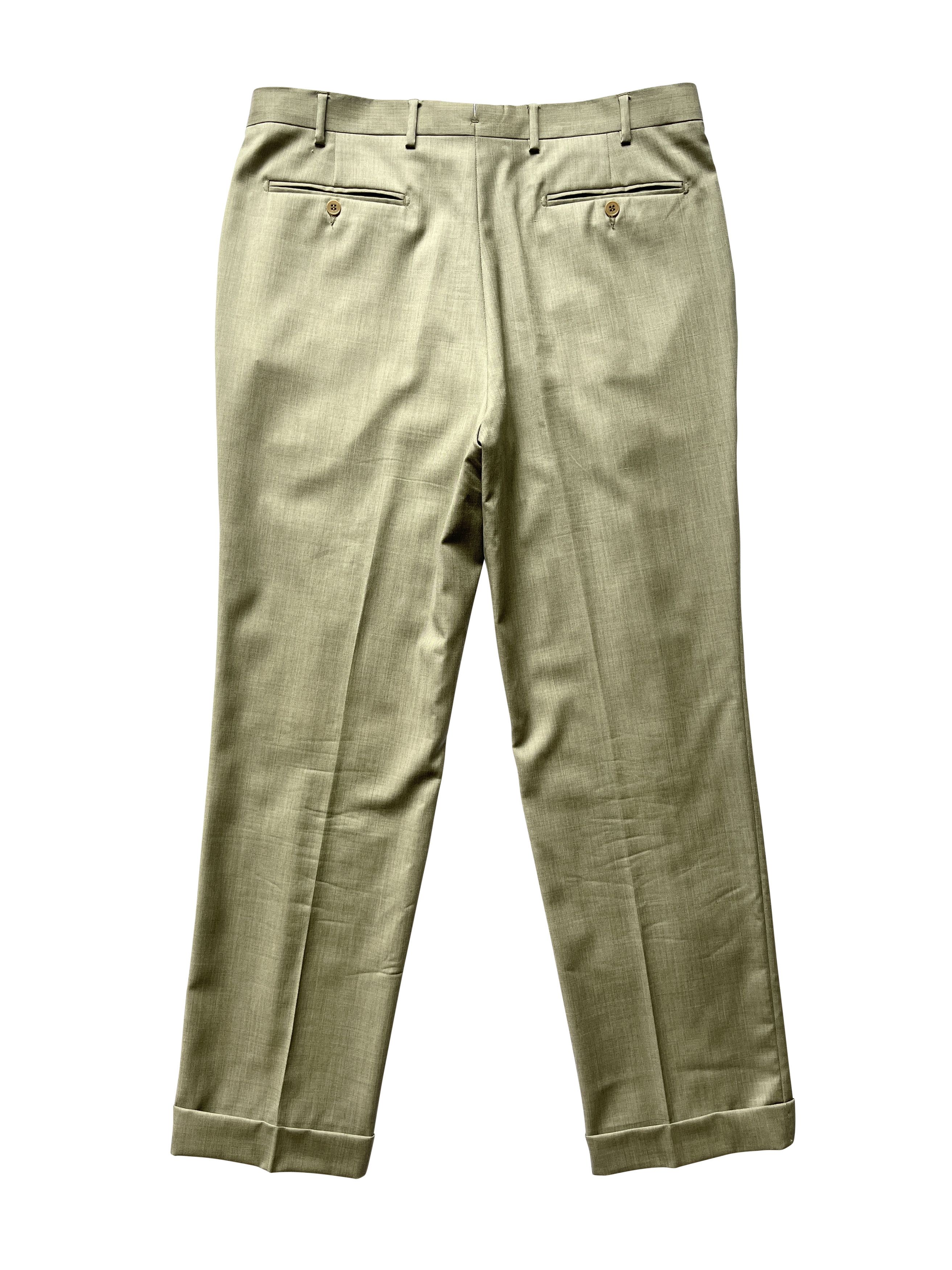Alexander McQueen ⚡️QUICK SALE⚡️1995 Alexander Mcqueen Beige Pants Size US 38 / EU 54 - 2 Thumbnail