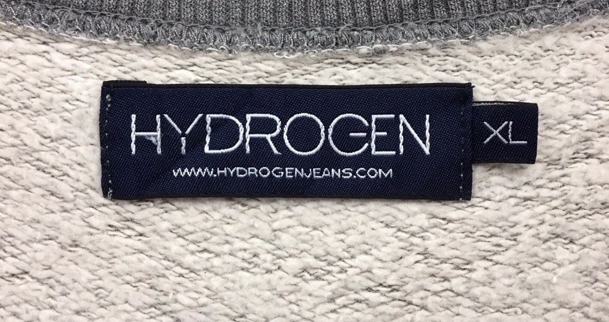 HYDROGEN × Seditionaries HYDROGEN Crewneck Skull Logo Sweatshirt Size US M / EU 48-50 / 2 - 8 Thumbnail
