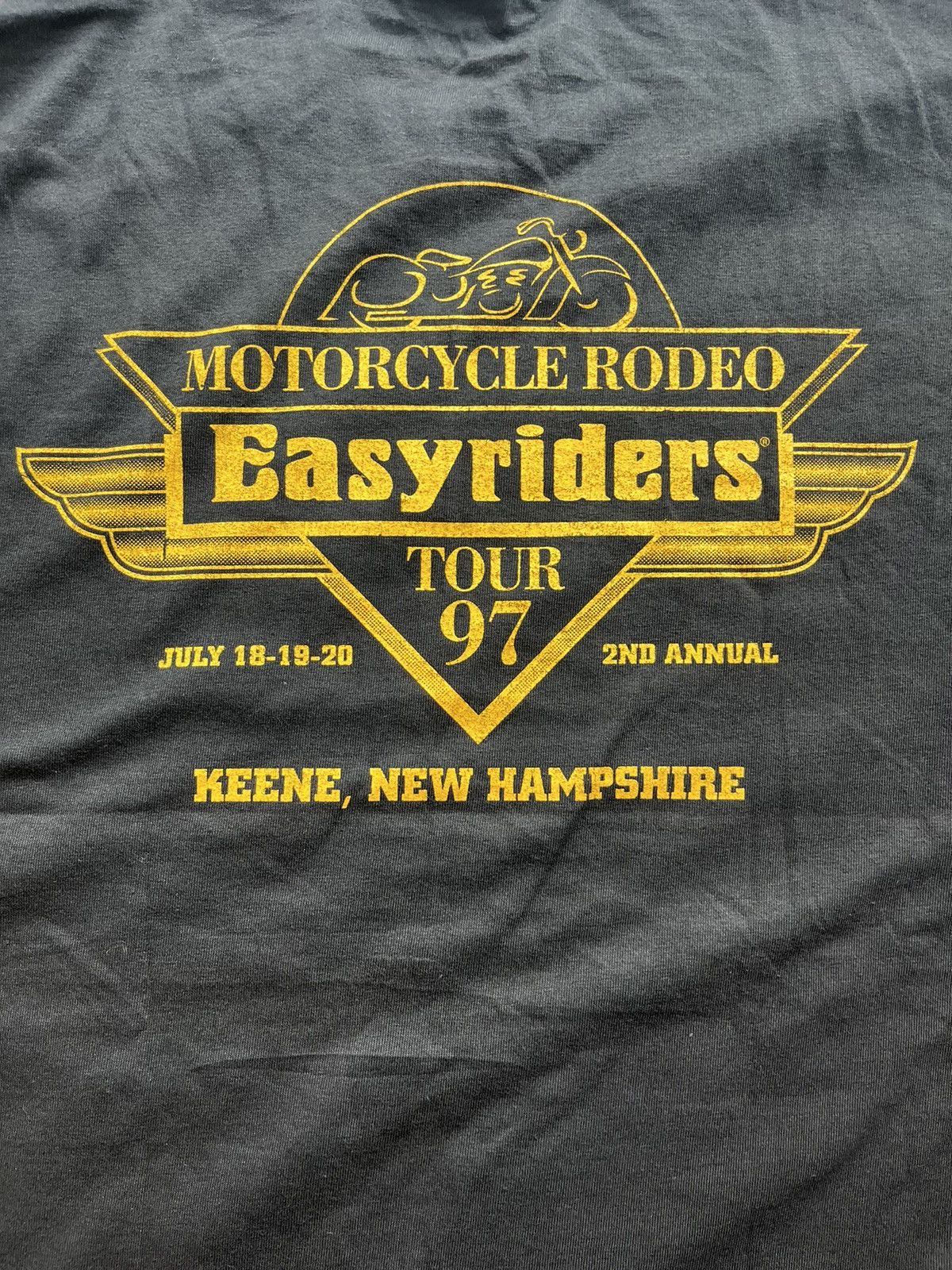 Vintage Vintage Easy Rider Laconia, New Hampshire 1997 XL Size US XL / EU 56 / 4 - 5 Thumbnail