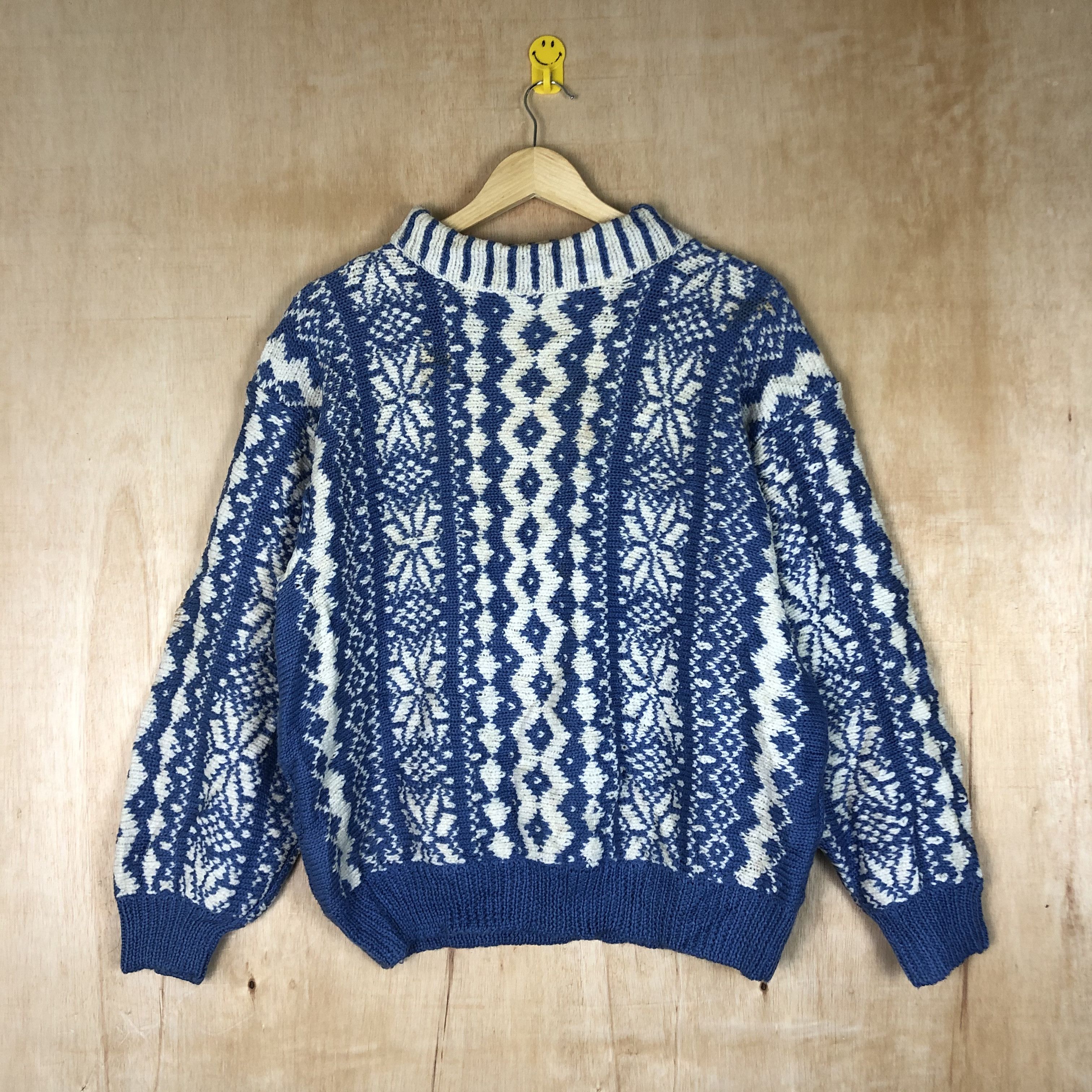 Vintage Cigalet Monogram Knit Knitwear #560