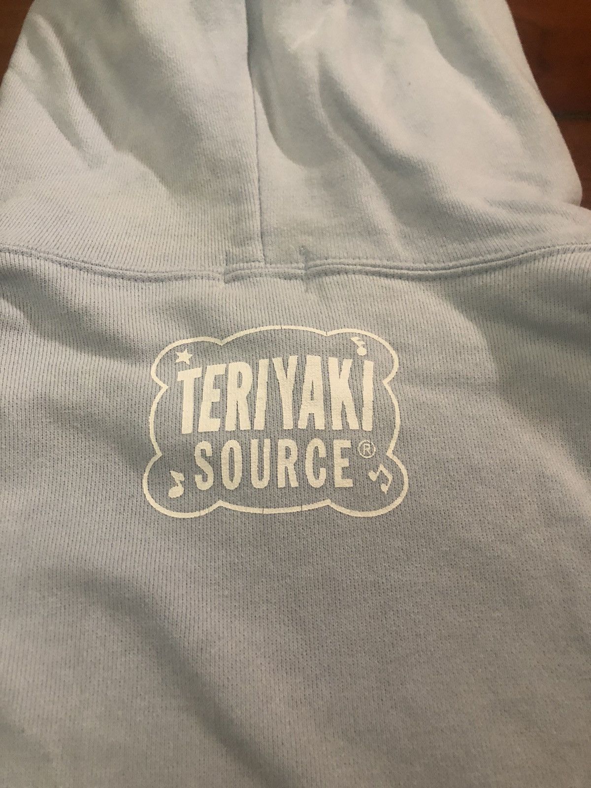 Teriyaki Boyz baby blue hoodie tiger
