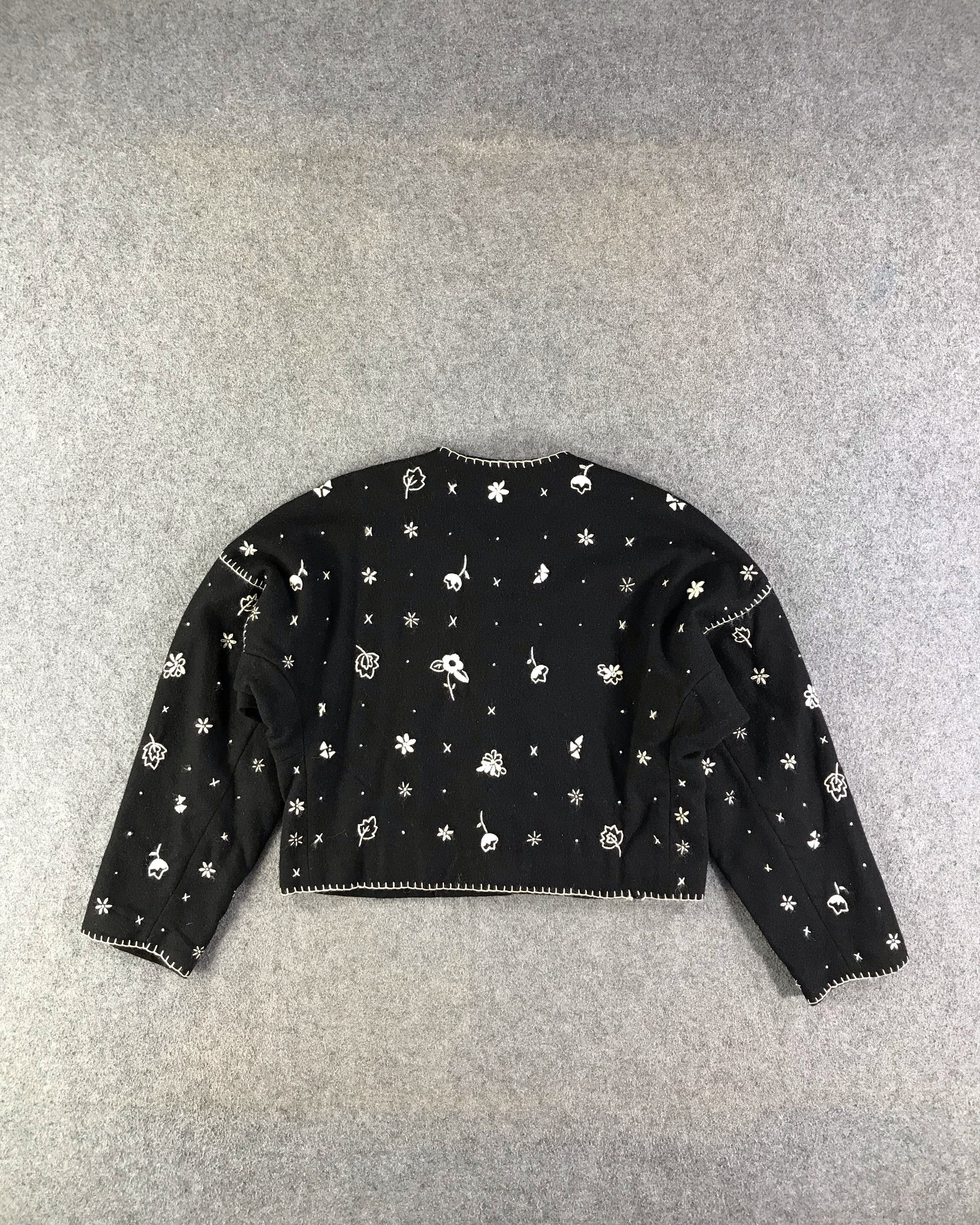 Tsumori Chisato Tsumori Chisato Sashiko Cropped Jacket-JC195 Size S / US 4 / IT 40 - 3 Thumbnail