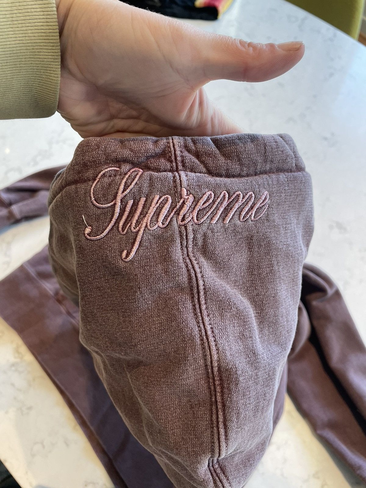Supreme hoodie size large
