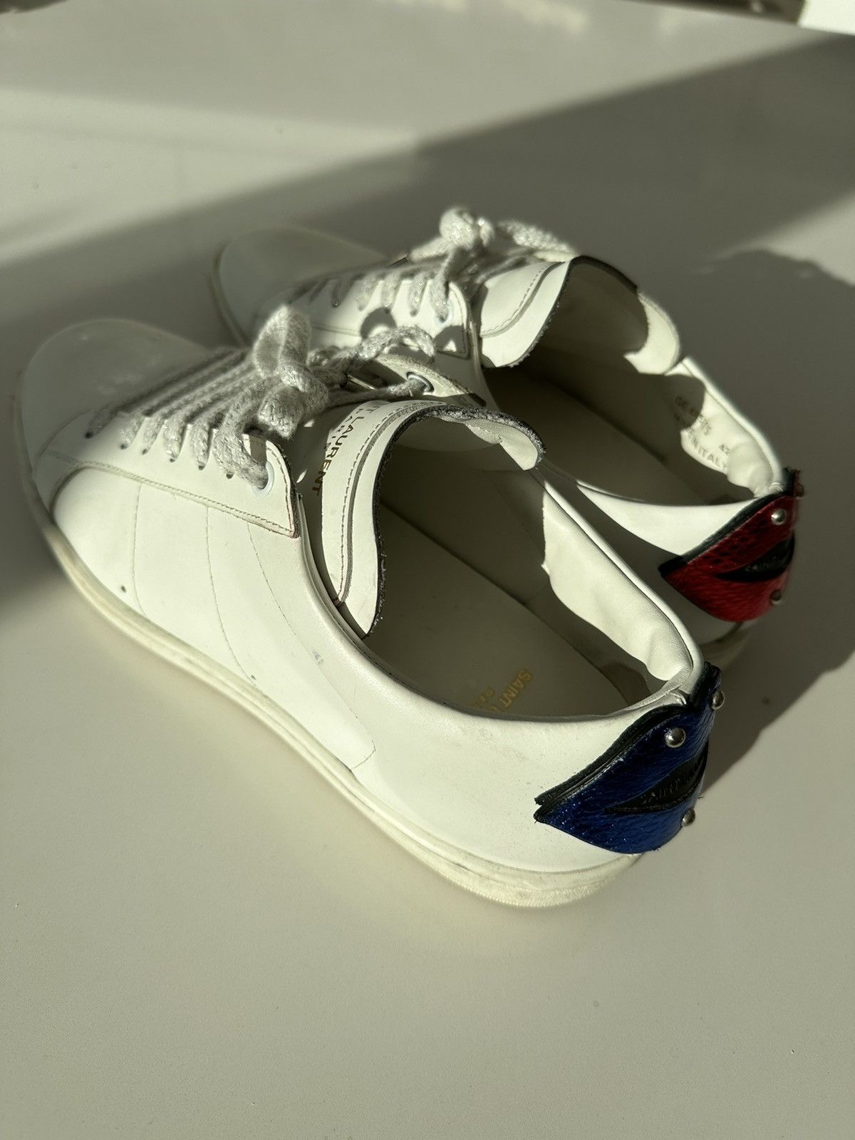 Saint Laurent Paris Saint Laurent Signature Court Lip Sneakers Size US 9 / EU 42 - 2 Thumbnail